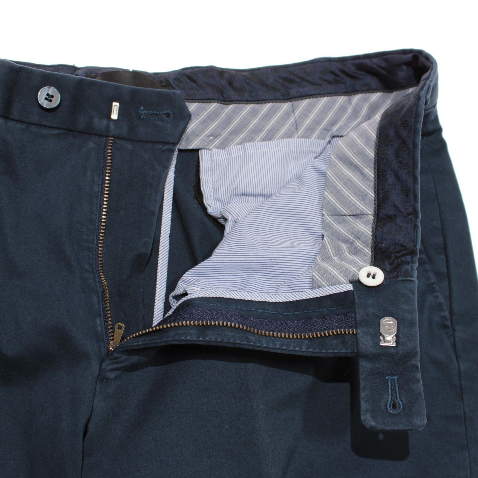 Hiltl Hiltl New with tags Chino Size 34 US In Blue Size US 34 / EU 50 - 3 Thumbnail