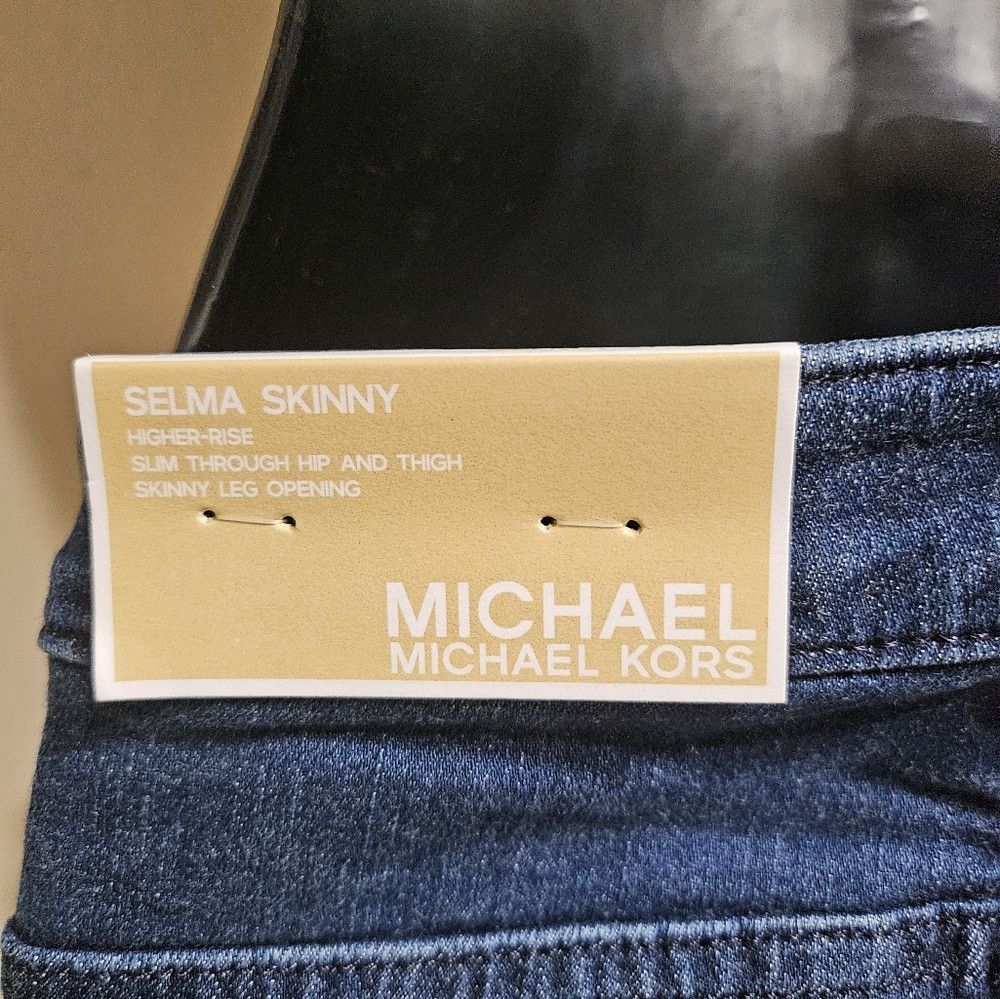 Michael Kors NEW Michael Kors Selma Skinny Jeans 14 Size 32" / US 10 / IT 46 - 5 Thumbnail