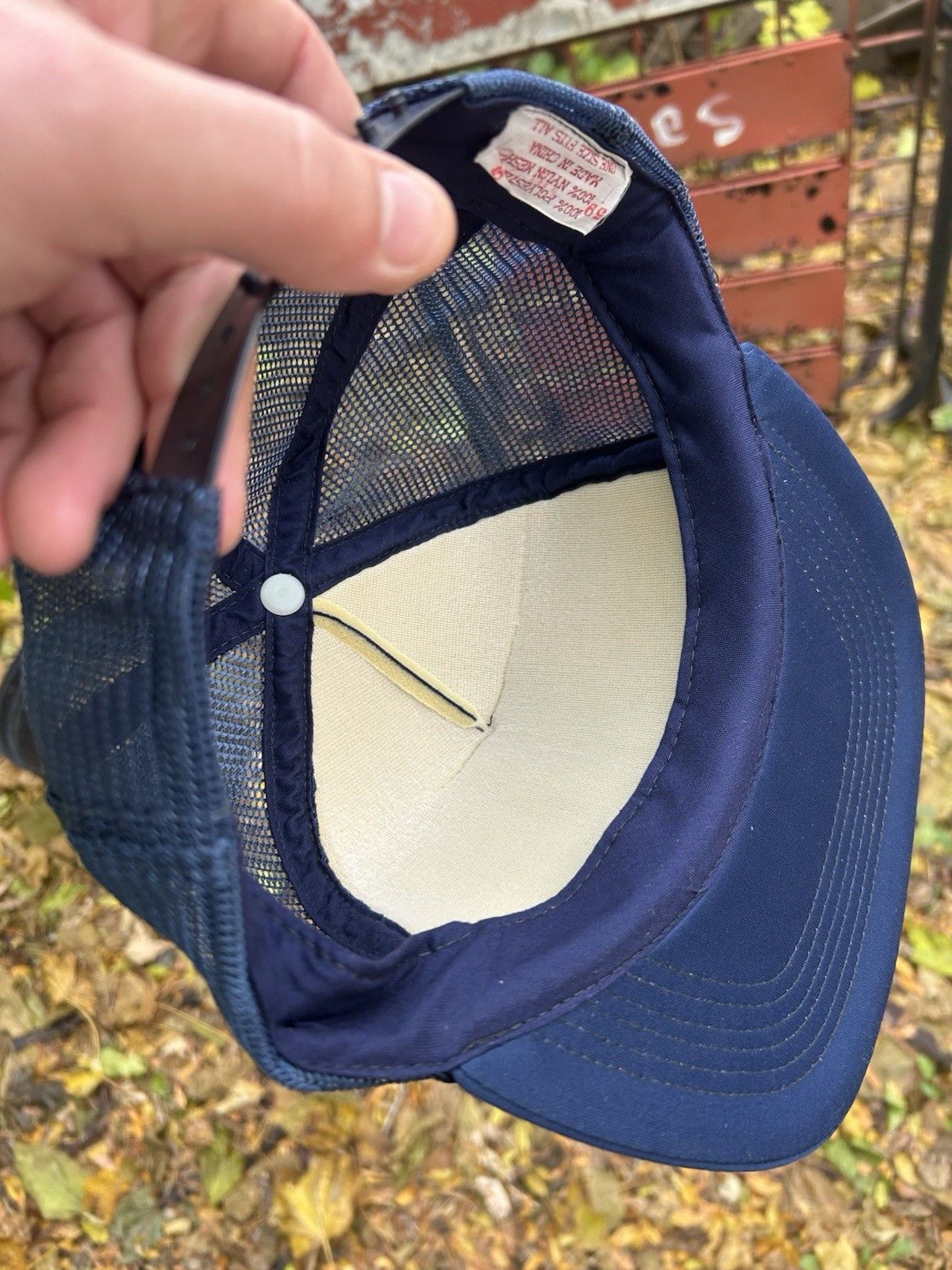 Vintage Vtg trucker hat armada brand pet food grain ship boat snapba Size ONE SIZE - 6 Thumbnail