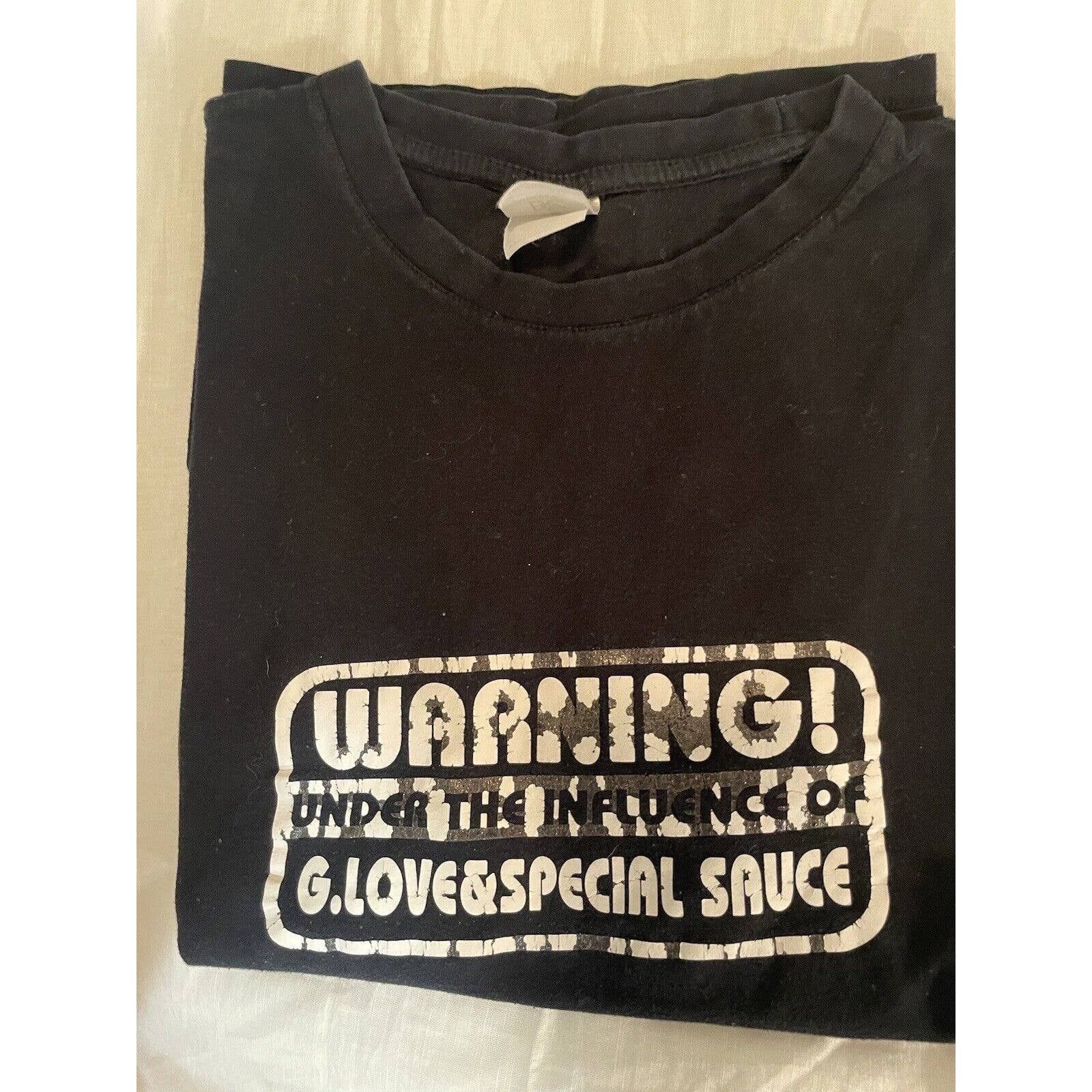 Vintage Warning G Love And Special Sauce T Shirt Under The Influence Size US XL / EU 56 / 4 - 1 Thumbnail