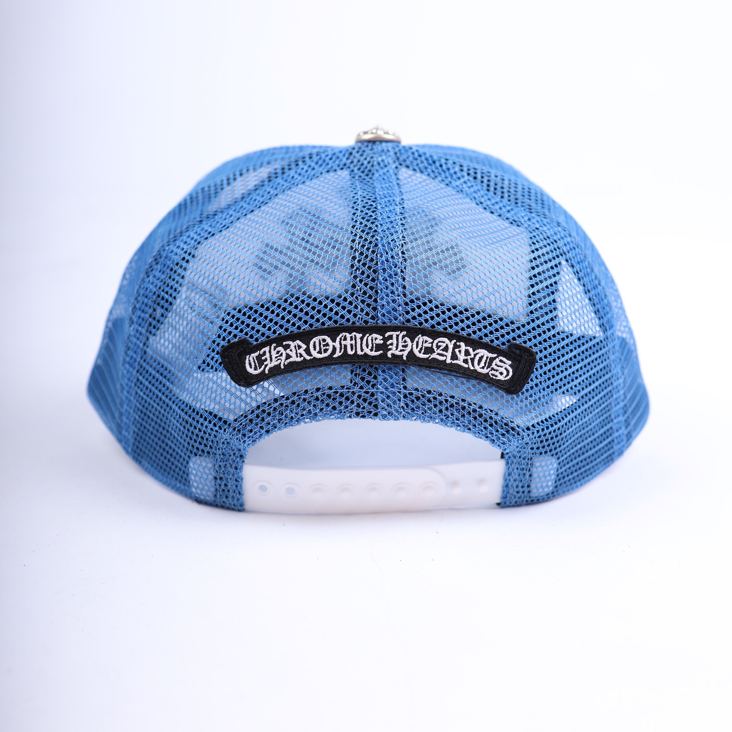 Chrome Hearts Blue Cemetery Trucker Hat Size ONE SIZE - 4 Thumbnail
