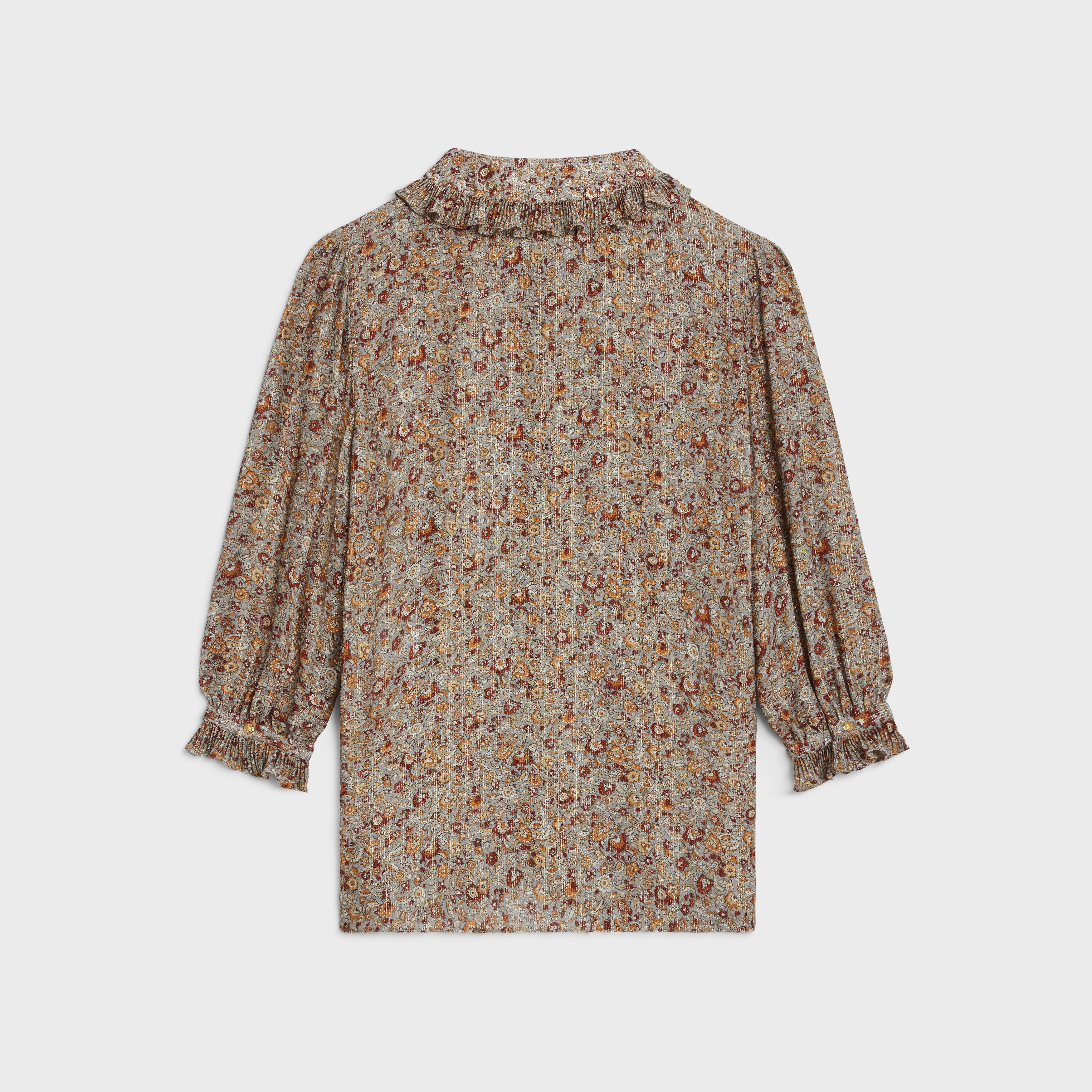 Celine o1w1db10925 2B968935W Blouse in Multicolor Size M / US 6-8 / IT 42-44 - 2 Thumbnail