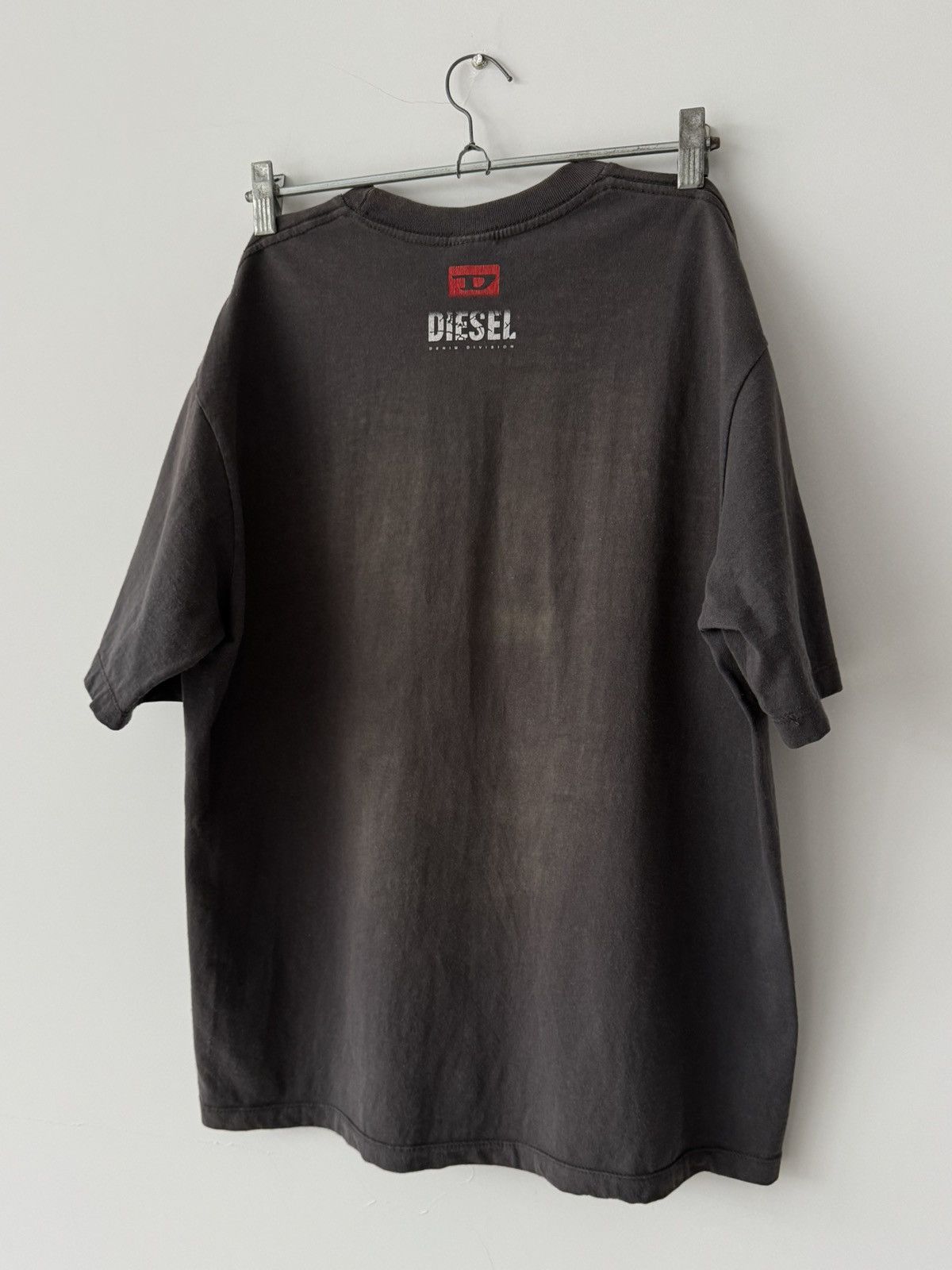 Diesel × Vintage Vintage Y2K Diesel Printed Avant Garde Opium Faded T-Shirt Size US L / EU 52-54 / 3 - 5 Thumbnail