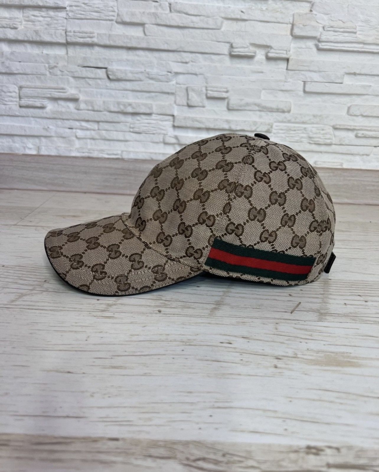 Gucci Gucci Monogram Baseball Cap – Size M Size ONE SIZE - 1 Thumbnail