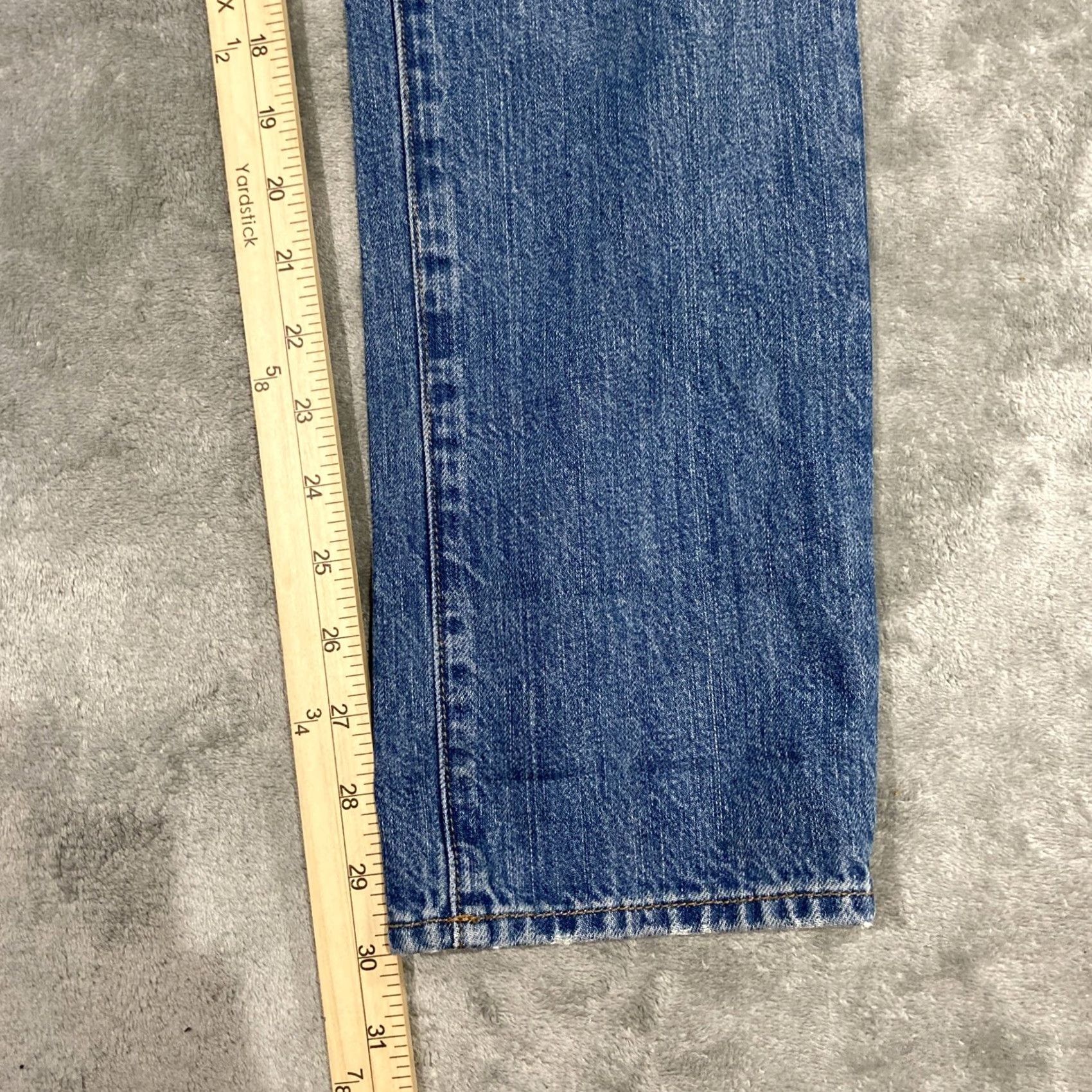 J Brand J Brand Jeans Aidan Gemini Womens 26 Jeans Blue 100% Cotton Zipper Button Relaxed Straight Regular Womens USA Vintage/Vintage? Size 26" / US 2 / IT 38 - 3 Thumbnail