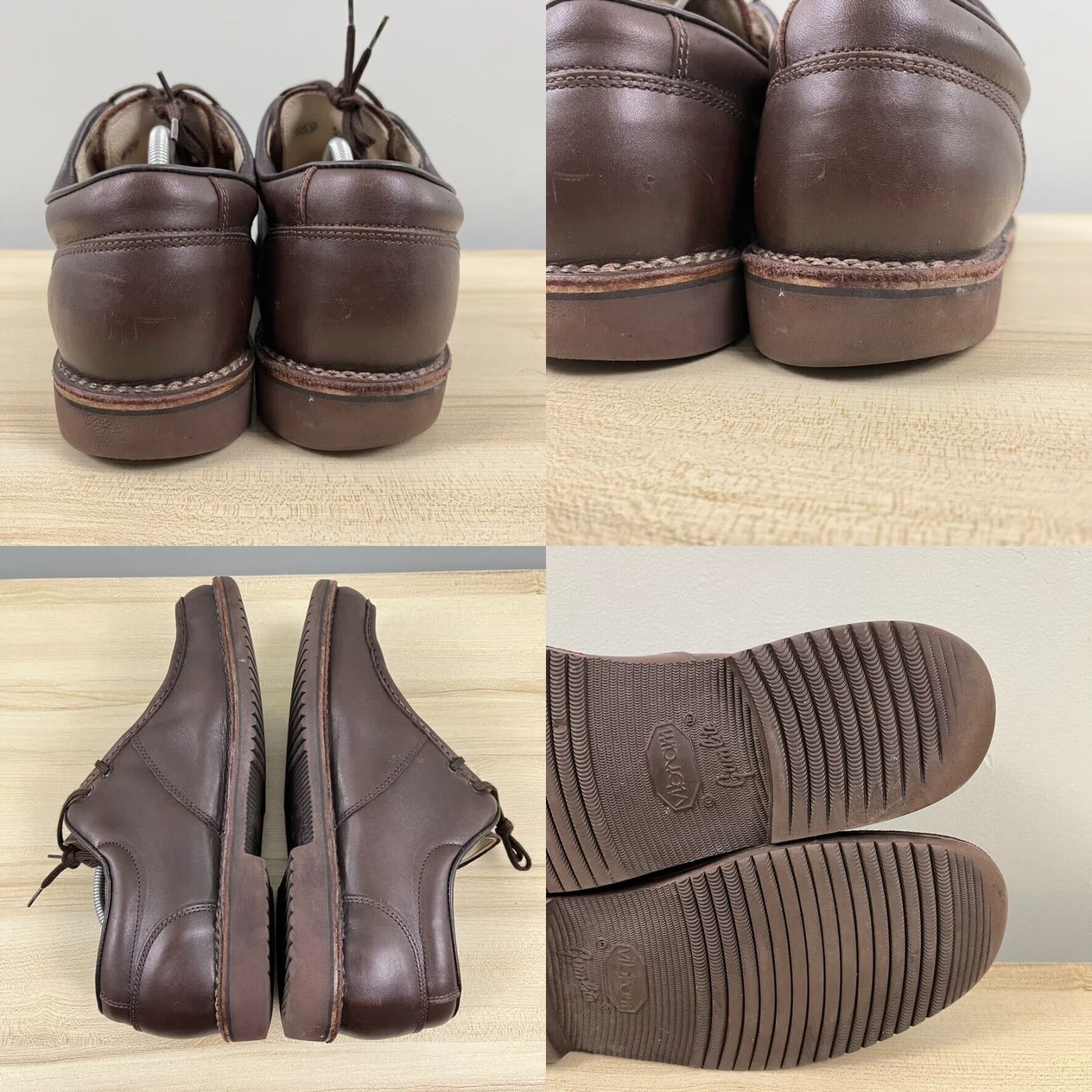Vintage GRONELL Mens Shoes Low Top Leather Brown Made in Italy UK 11 EU 46 US 12 Casual Boat Size US L / EU 52-54 / 3 - 9 Thumbnail