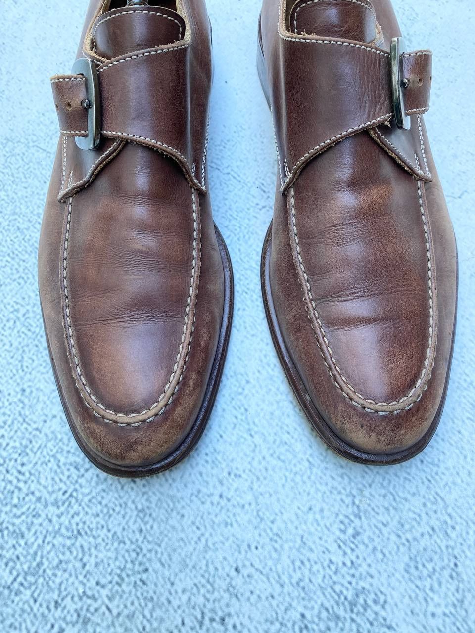 Other Vintage Guidi Dolce Gabbana style Leather Faded Shoes Size US 10 / EU 43 - 5 Thumbnail