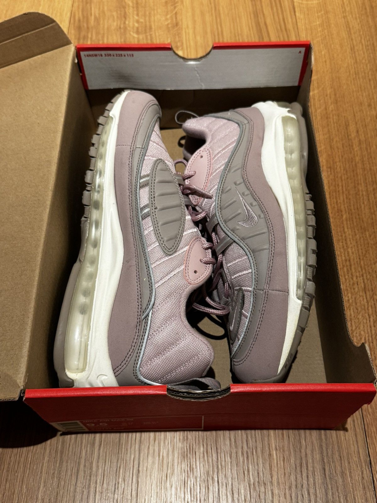Nike Nike Air Max 98 ‘Pink Pumice’ Size US 9.5 / EU 42-43 - 3 Thumbnail