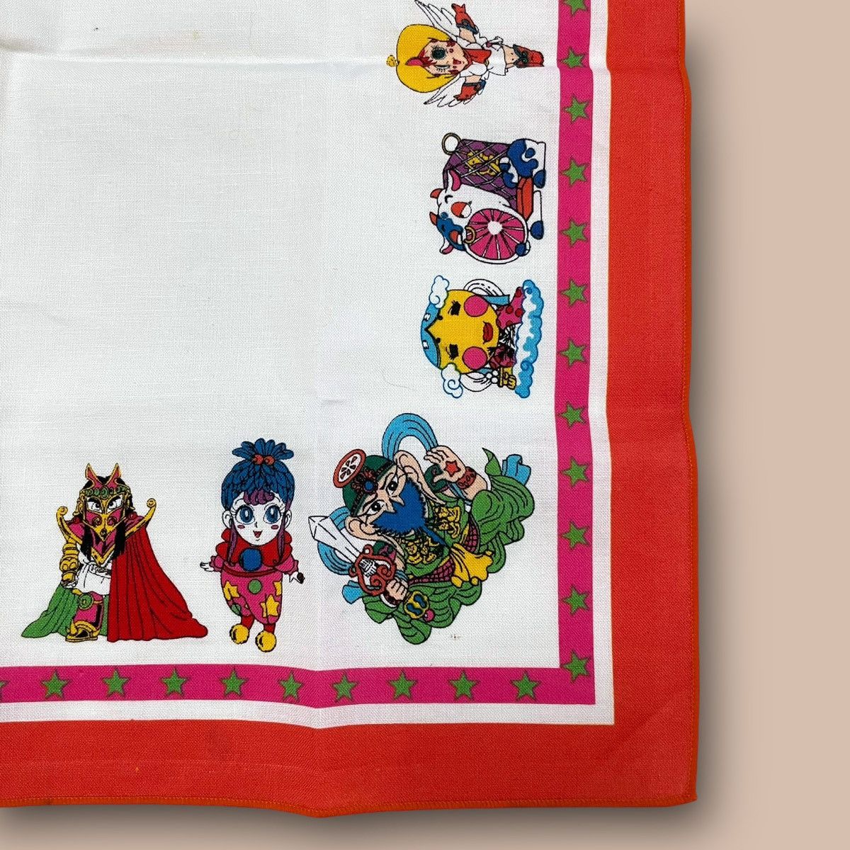 Anime Vintage 80-90's Bikkuriman Handkerchief Size ONE SIZE - 5 Thumbnail