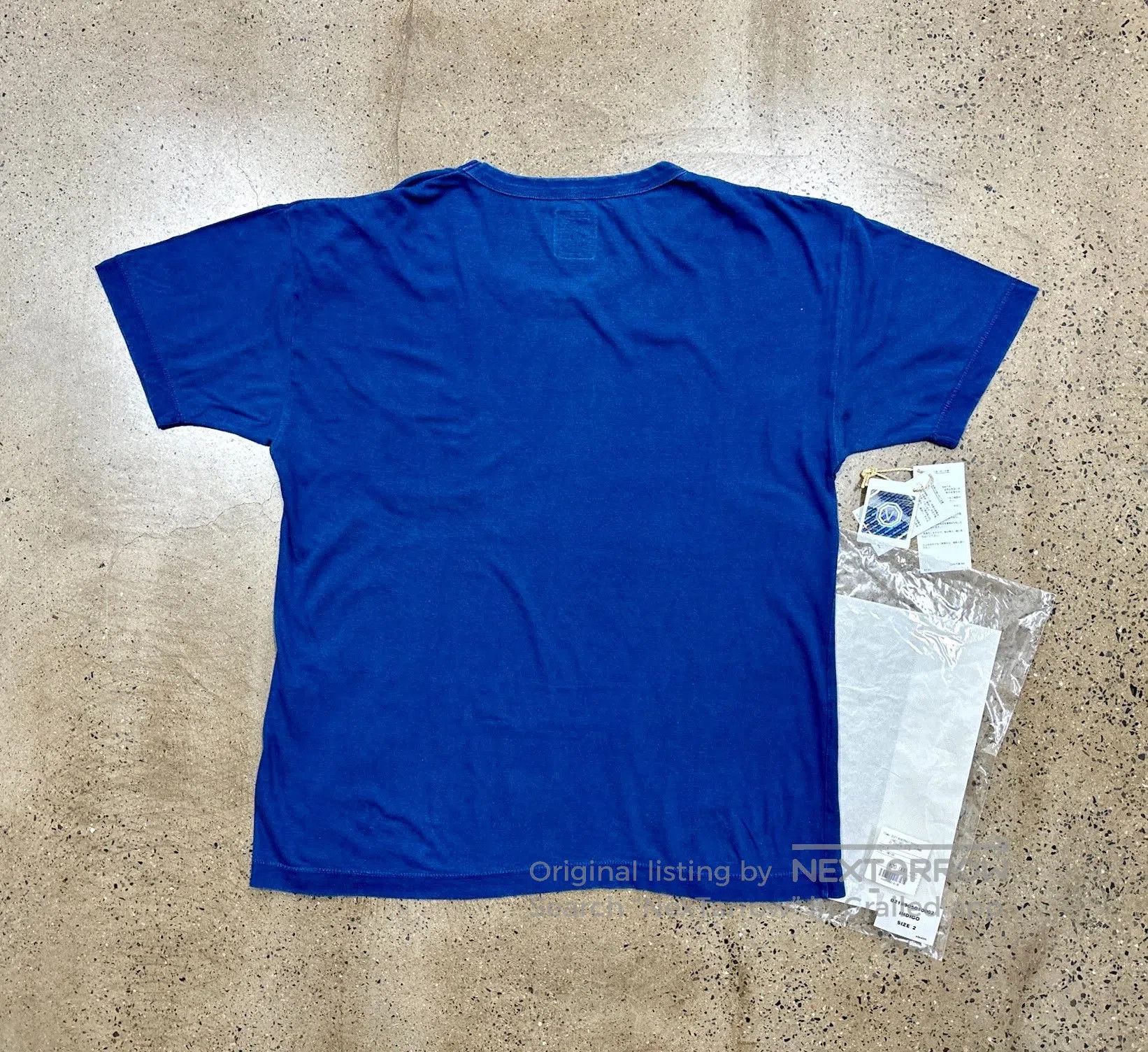 Visvim Visvim ICT Jumbo Crew Indigo Tee. Size US M / EU 48-50 / 2 - 2 Thumbnail