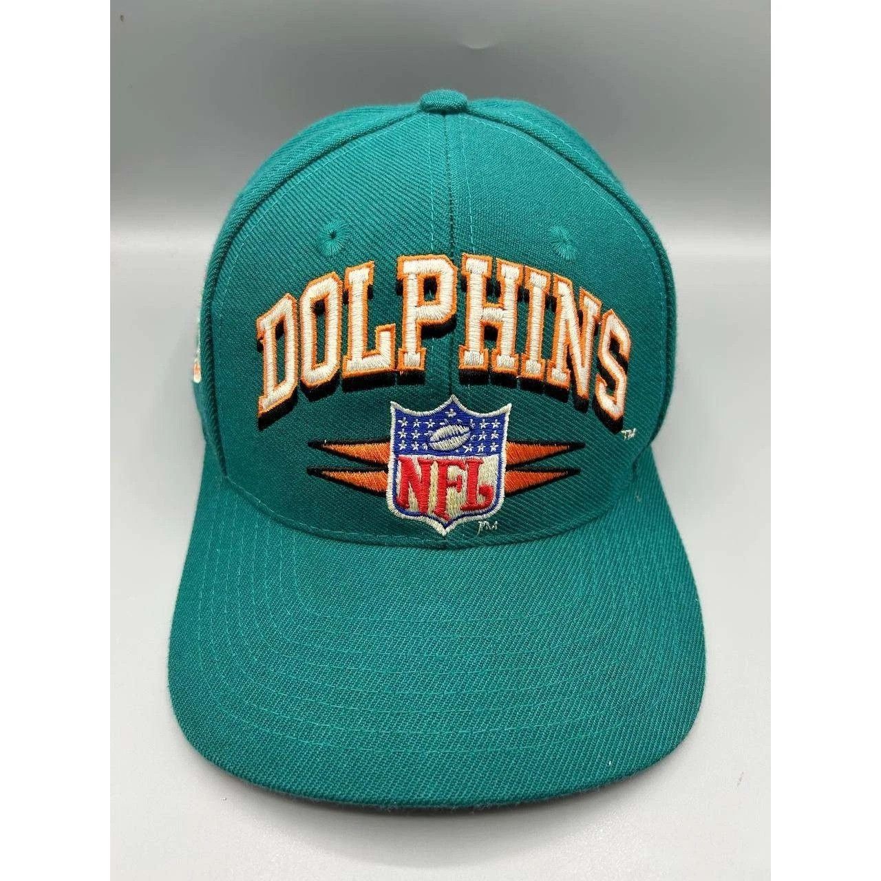 Logo Athletic Vintage Miami Dolphins Hat Men Blue NFL Snap Back Cap Size ONE SIZE - 1 Thumbnail