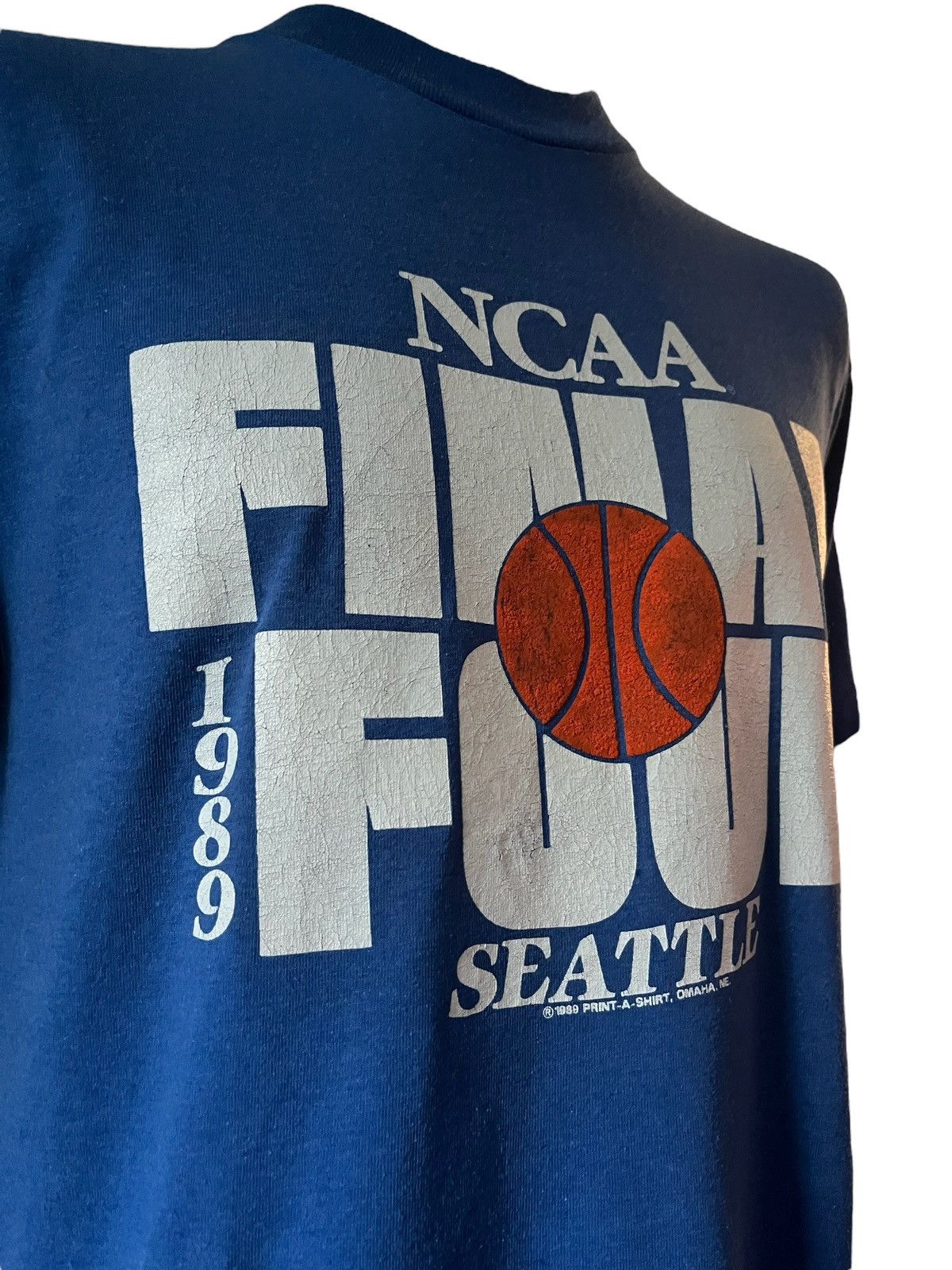NCAA × Vintage 1989 NCAA Final Four Seattle Screen stars T shirt size L Size US L / EU 52-54 / 3 - 2 Thumbnail