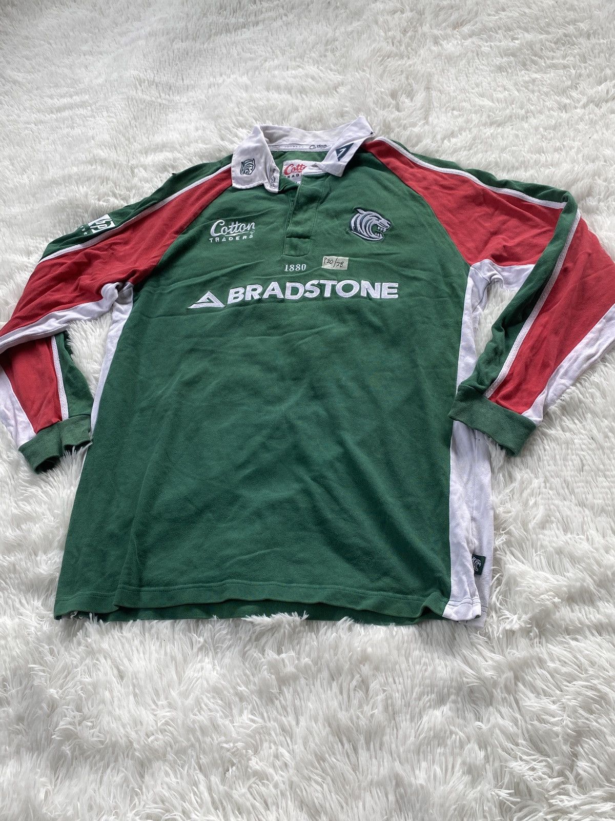 Cotton Traders 🔥Offer🔥Cotton Trader Bradstone Leicester Tiger Long sleeve Size US L / EU 52-54 / 3 - 4 Thumbnail