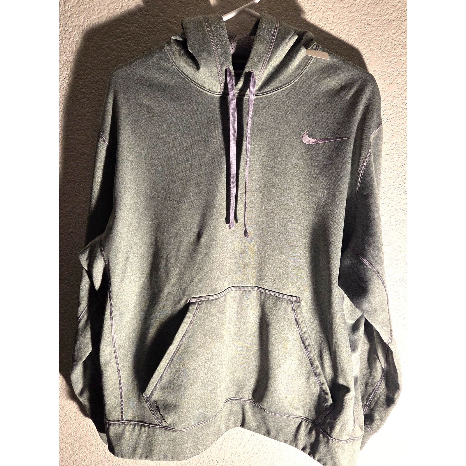 Nike Nike Therma-FIT Pullover Hoodie - Men's XL - Grey Size US XL / EU 56 / 4 - 1 Thumbnail