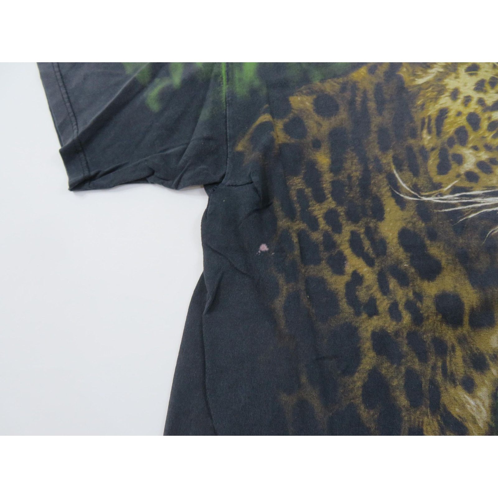 Other Peter Kull Henry Dorly Zoo Leopard T-shirt Black sz XL 90s Size US XL / EU 56 / 4 - 7 Thumbnail