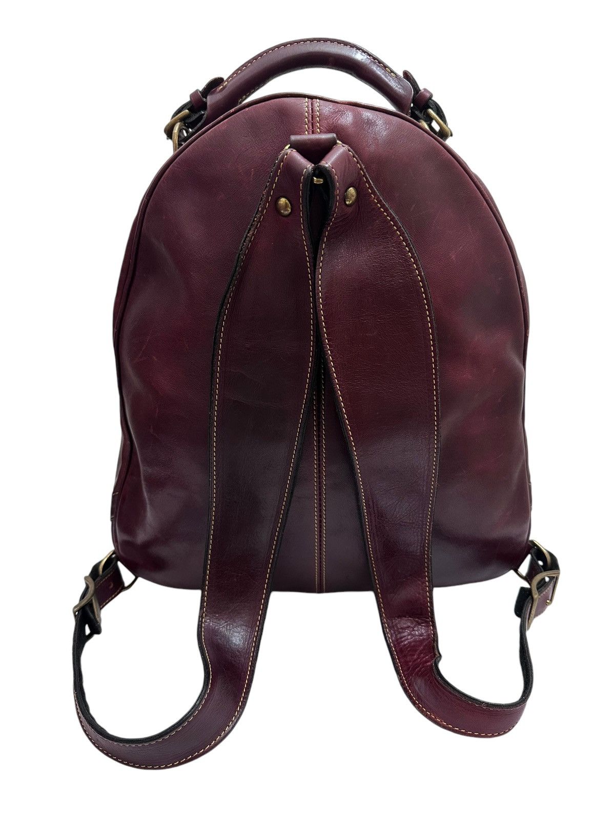 Filson RARE ‼️ Vintage Hand Made Holland Full Leather Backpack Size ONE SIZE - 6 Thumbnail
