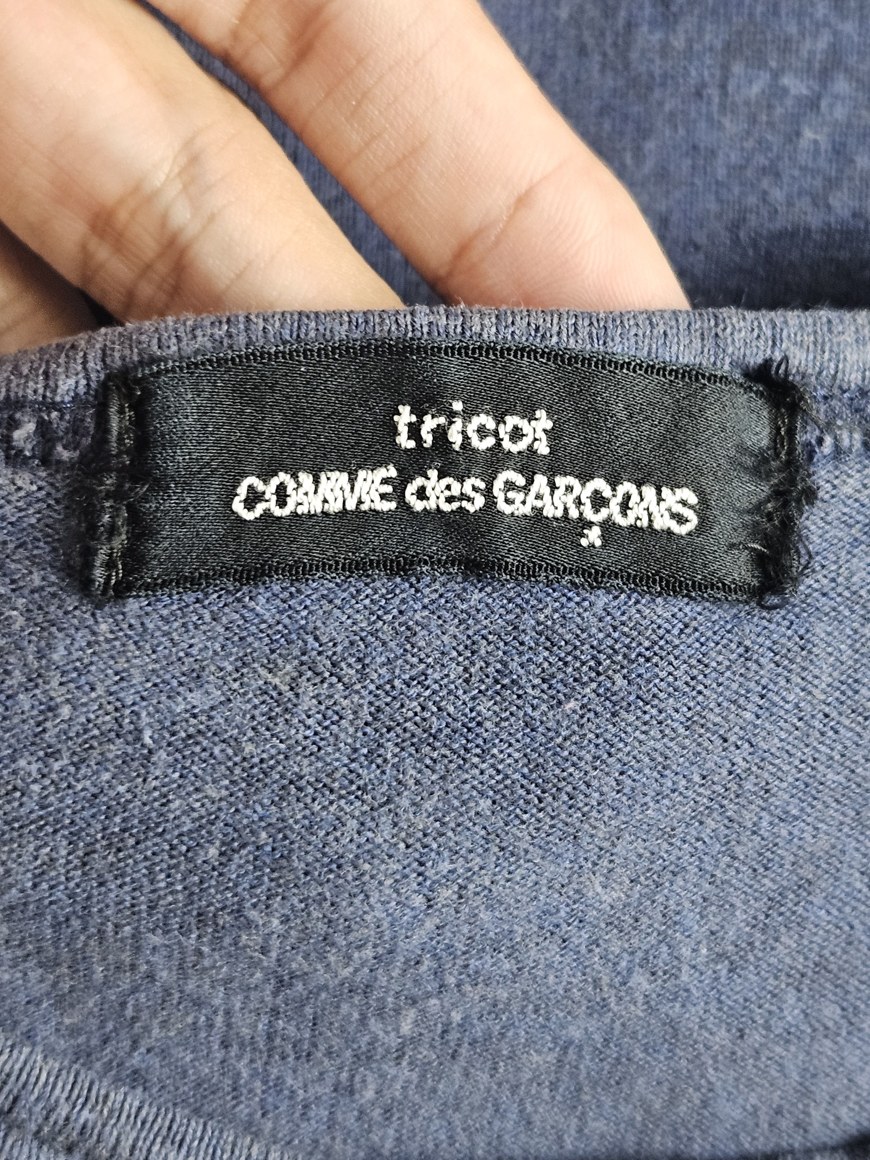 Comme des Garcons Tricot Comme des Garcons CDG tank shirt Size S / US 4 / IT 40 - 4 Thumbnail