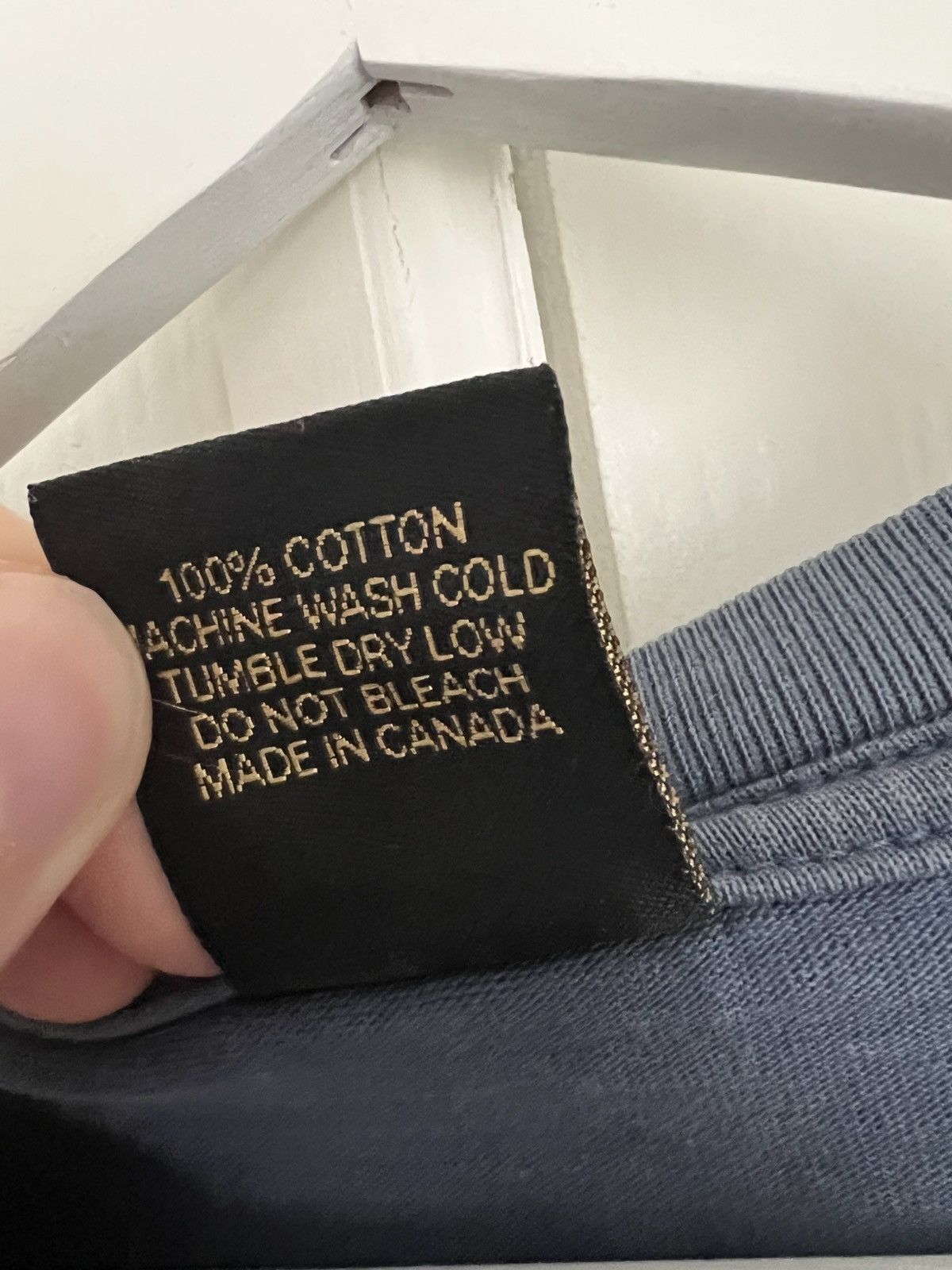 October's Very Own Ovo blue long sleeve shirt Size US L / EU 52-54 / 3 - 4 Thumbnail