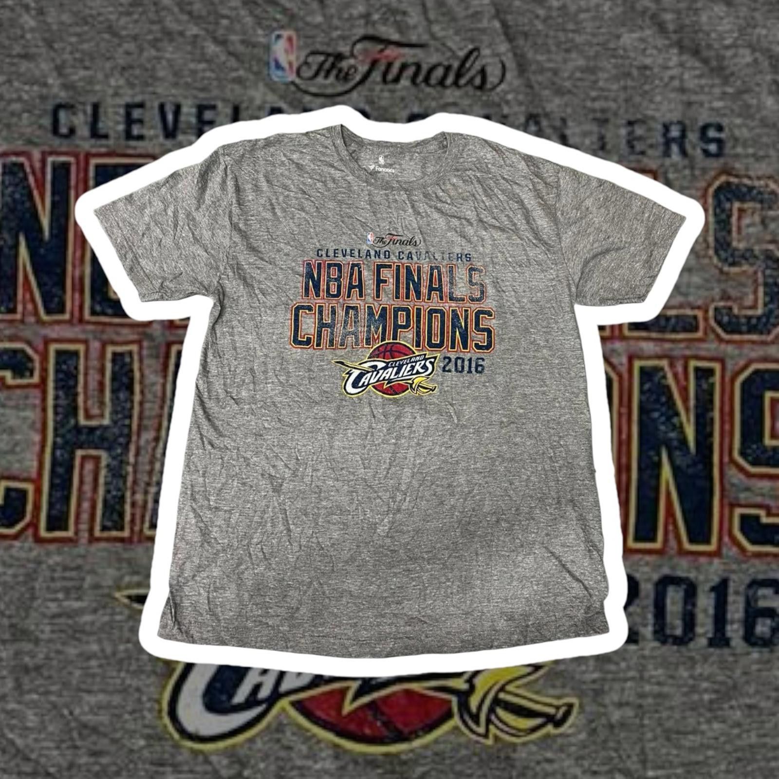 Designer Cleveland Cavaliers 2016 NBA Finals Champions T-Shirt Size US XL / EU 56 / 4 - 1 Thumbnail