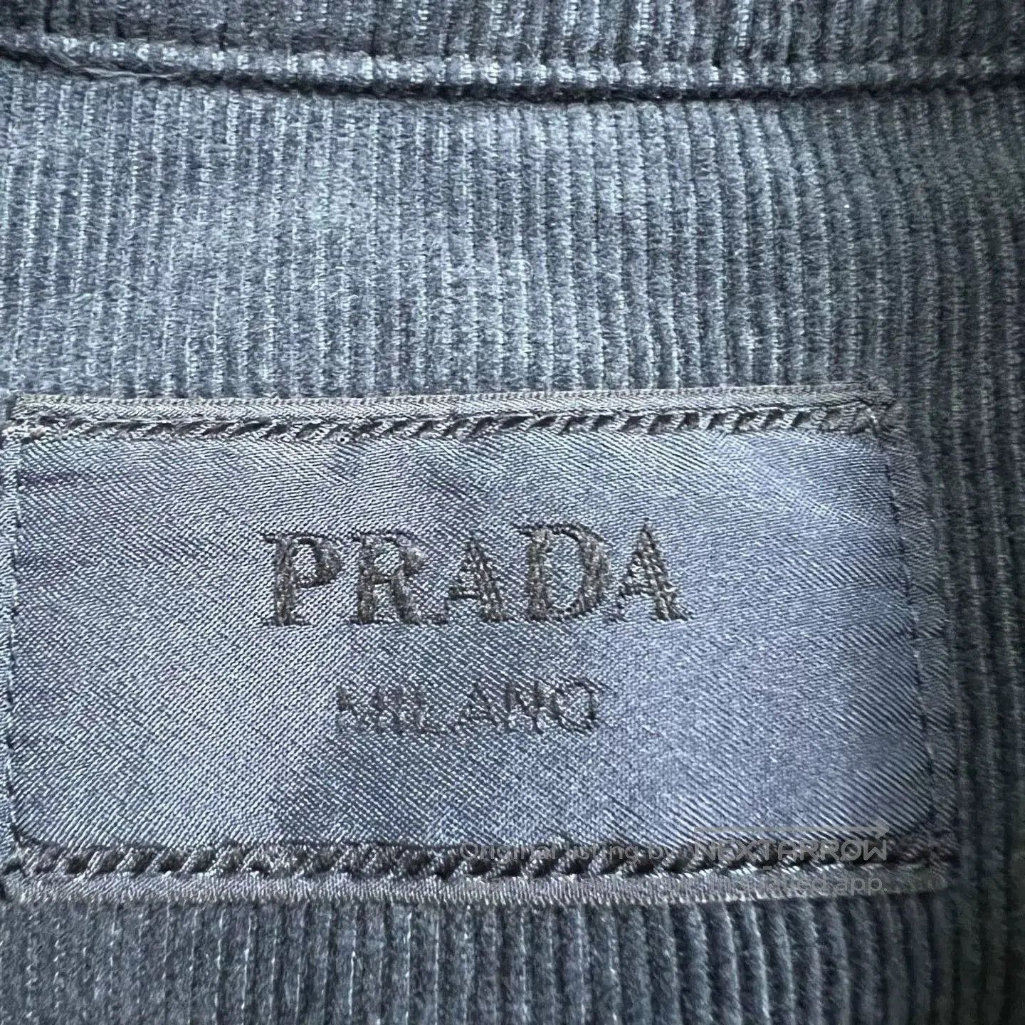 Prada prada corduroy long sleeve shirt. Size US L / EU 52-54 / 3 - 5 Thumbnail