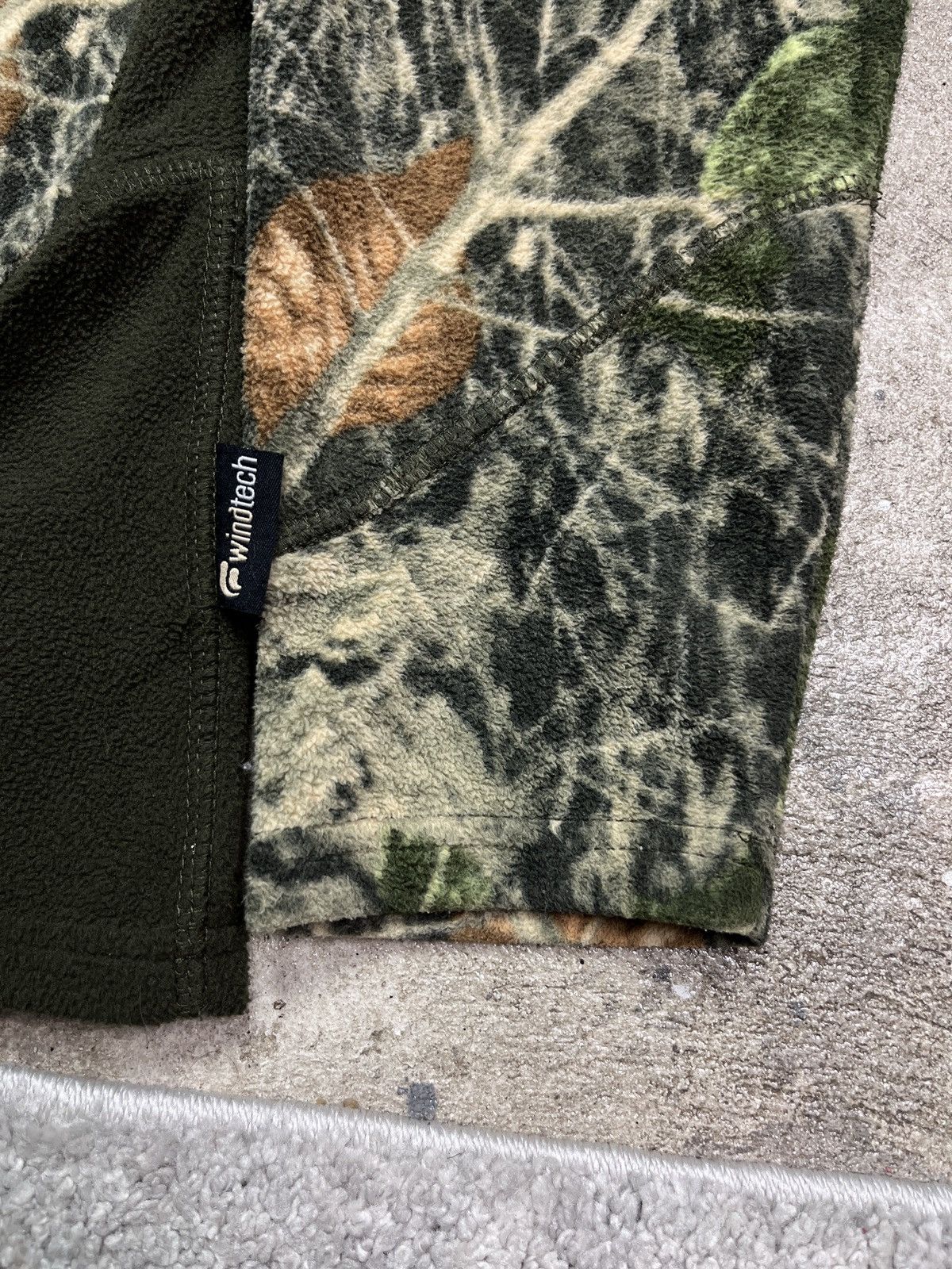 Vintage WINDTECH MEMBRANA CAMO FLEECE JACKET - LOT № 2256 Size US L / EU 52-54 / 3 - 4 Thumbnail