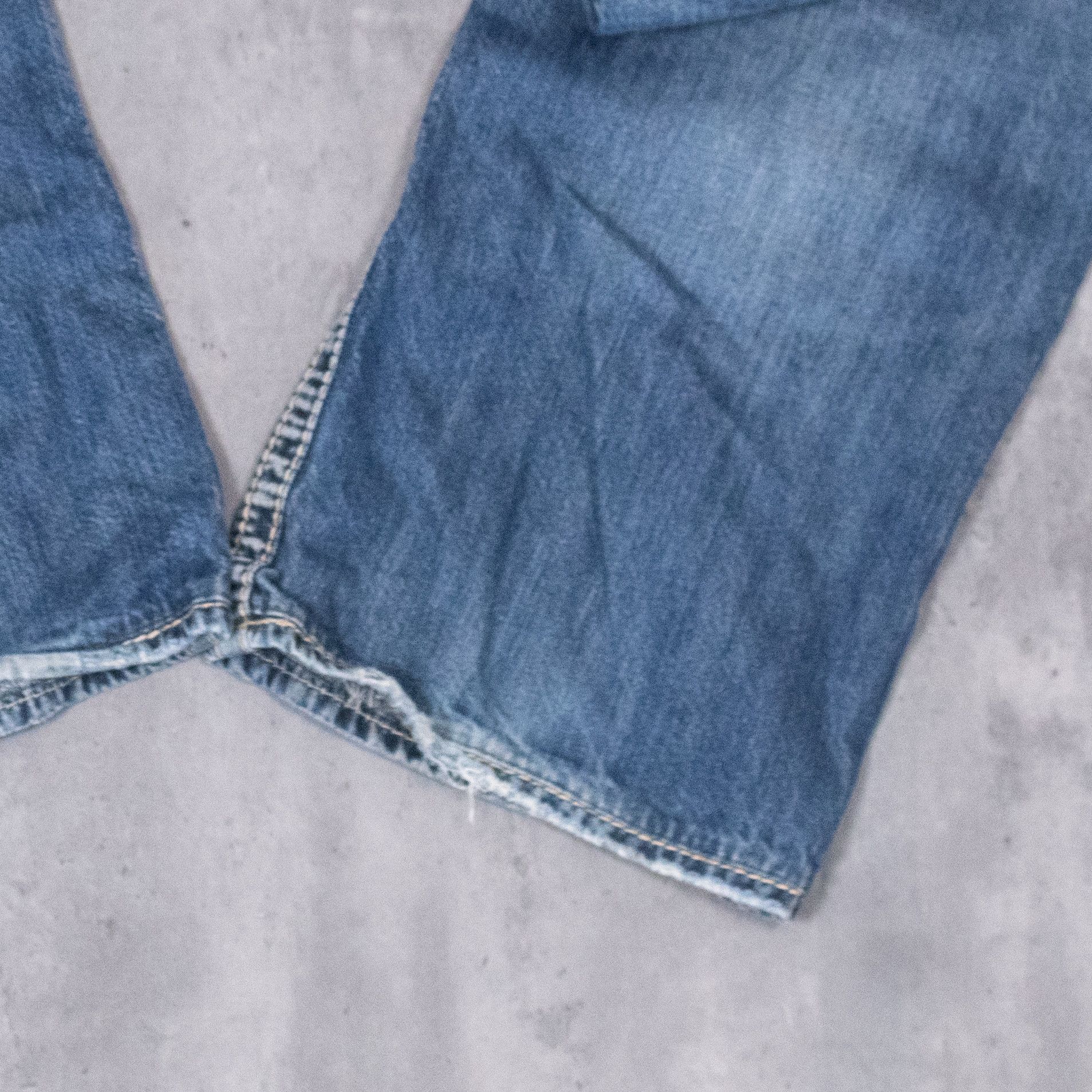 Silver Jeans Co. Y2K 2000's Silver Jeans Grunge Baggy Relax Wide Denim Pants Size US 37 - 13 Thumbnail