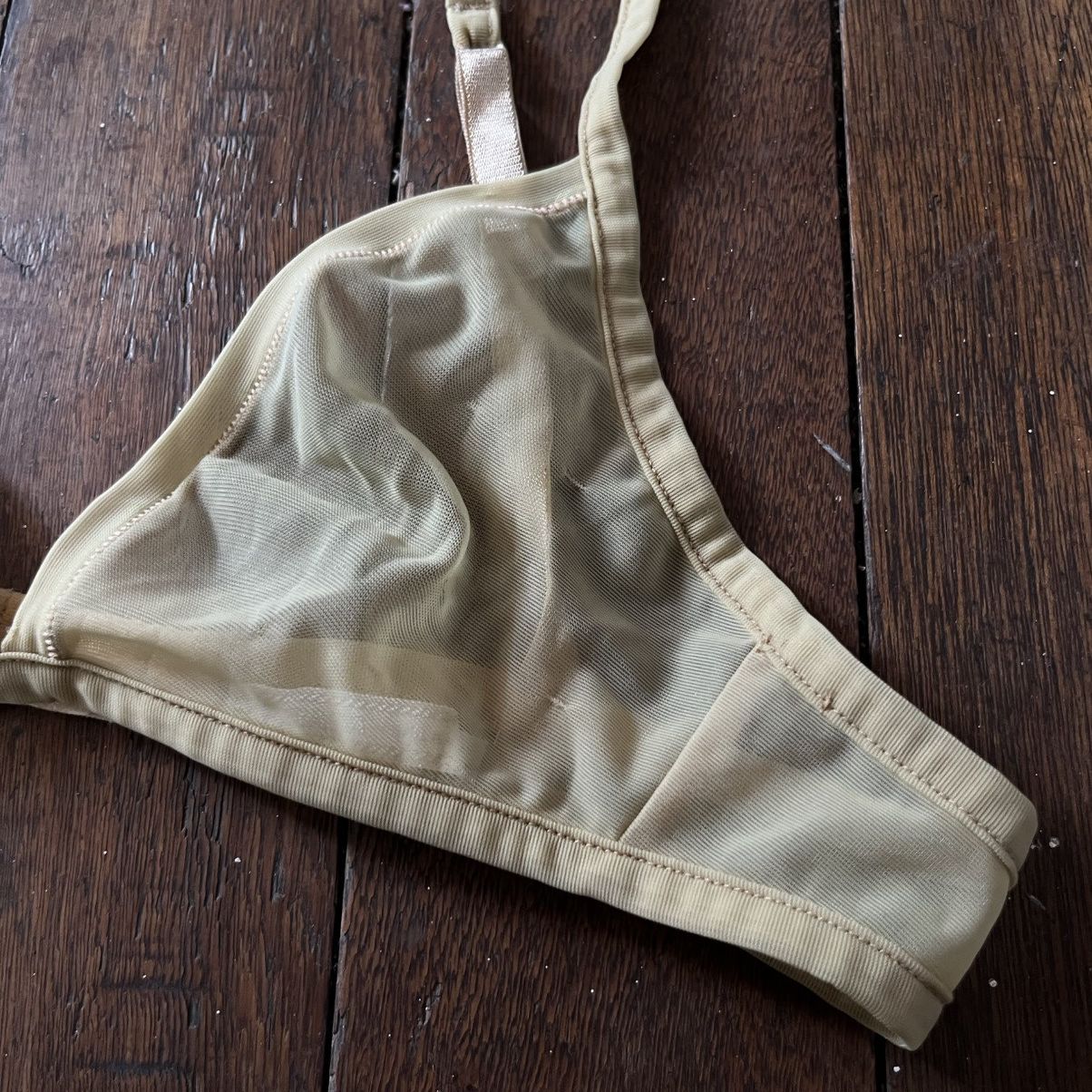 Prada Vintage Prada Sheer Silk Bralette Size ONE SIZE - 2 Thumbnail