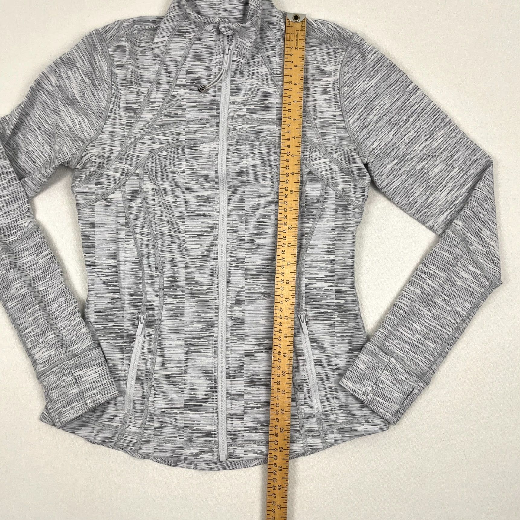 Lululemon Lululemon Define Jacket Women 10 Space Ice Gray Active Running Yoga Commute Sports Outdoor Size L / US 10 / IT 46 - 5 Thumbnail
