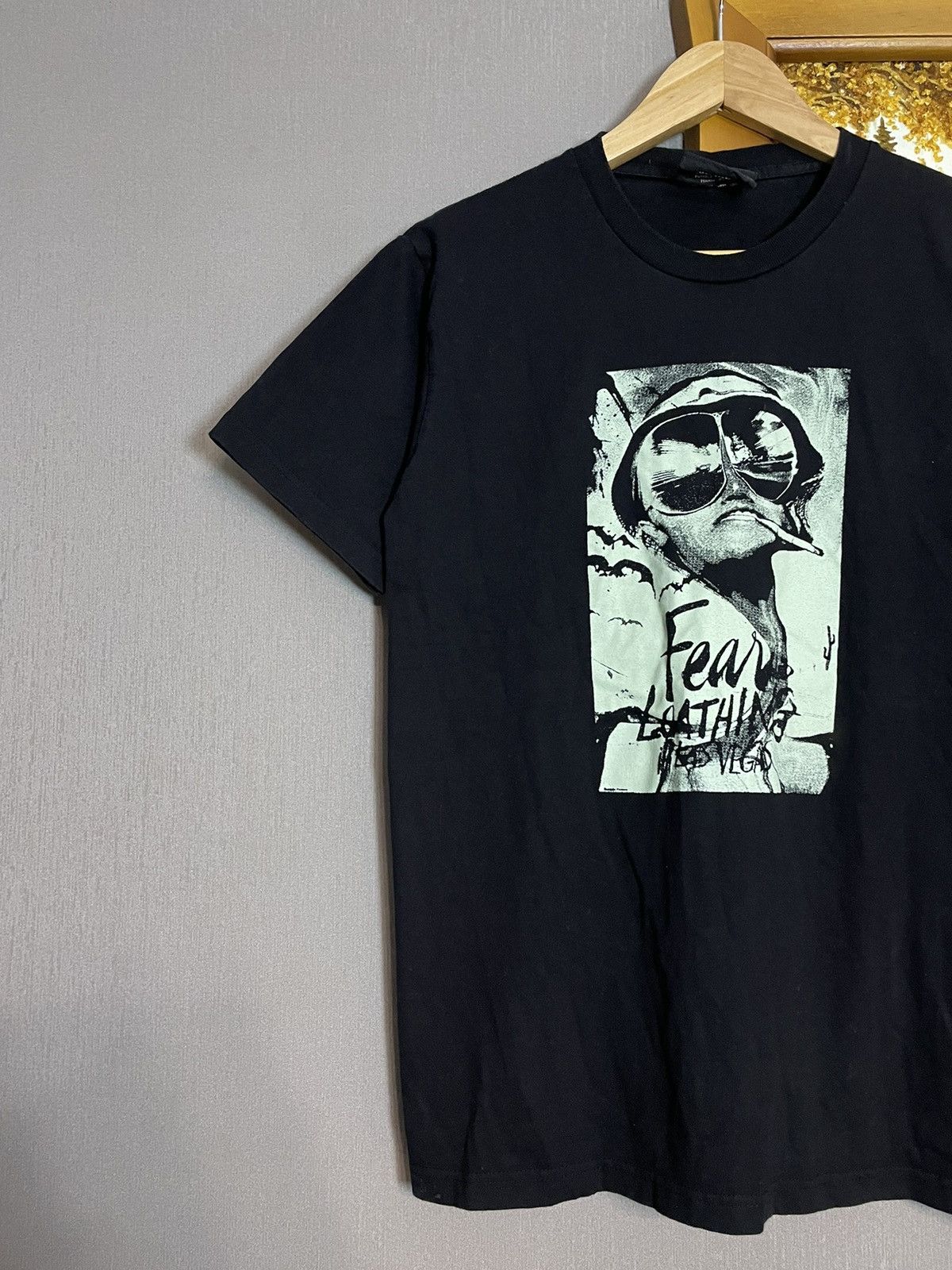 Band Tees Vintage Fear And Loathing In Las Vegas Graphic Black T-shirt Size US M / EU 48-50 / 2 - 3 Thumbnail