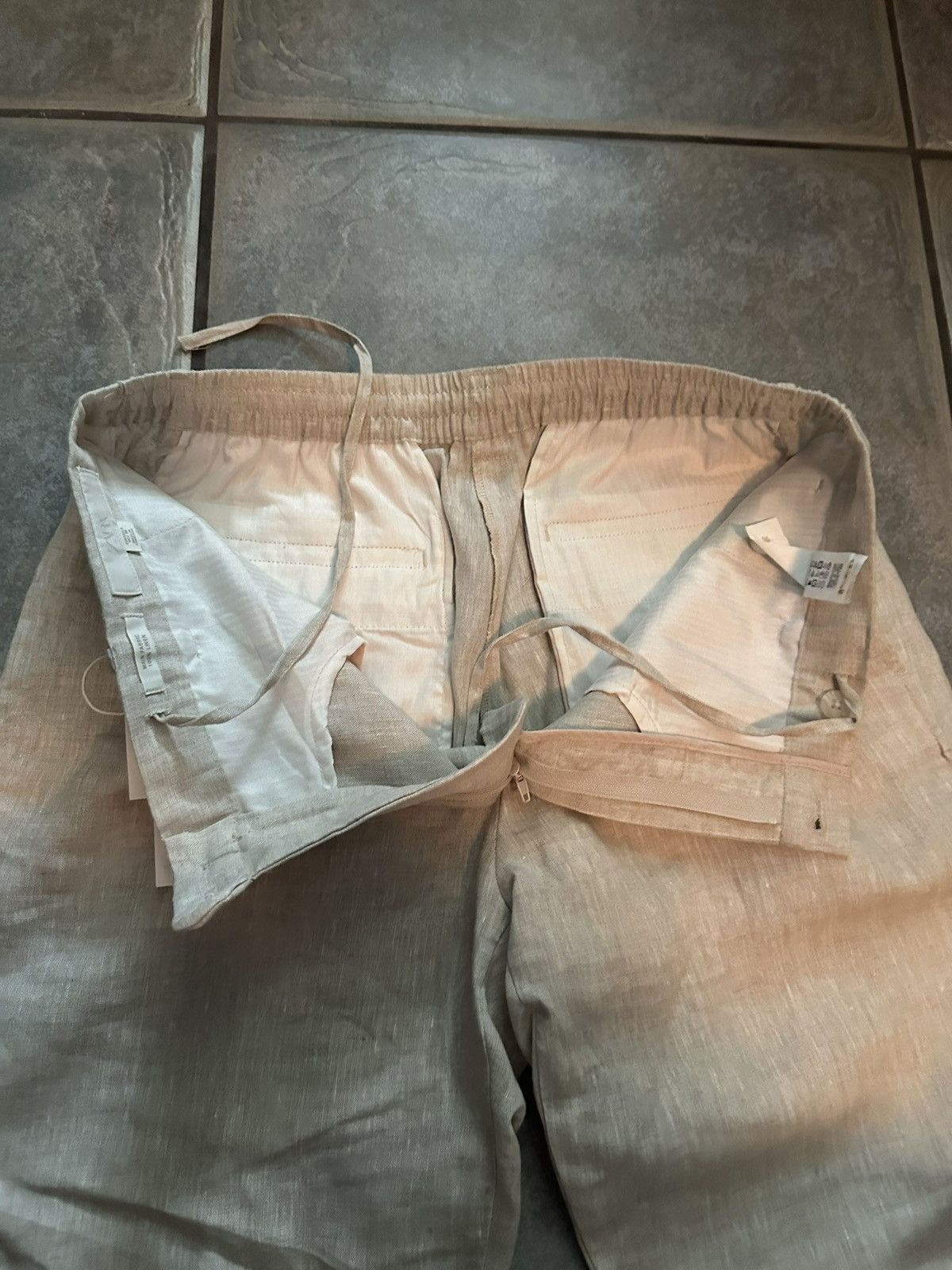 Zara Zara Linen Pants Size US 34 / EU 50 - 4 Thumbnail