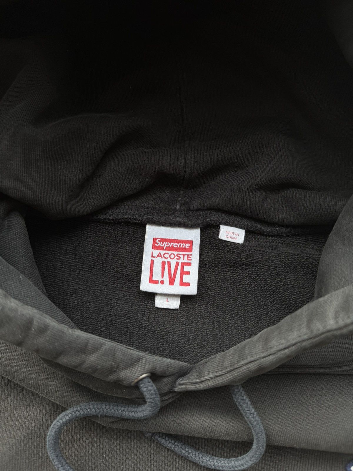Lacoste × Supreme Supreme X Lacoste Hoodie Size US L / EU 52-54 / 3 - 3 Thumbnail