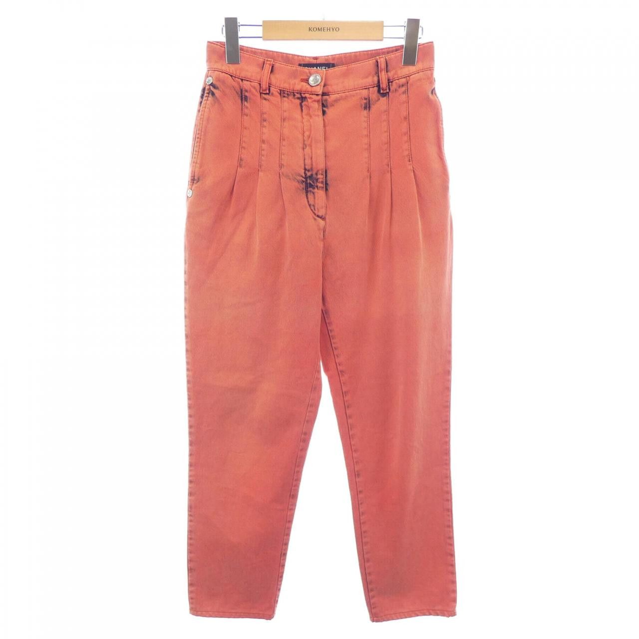 Chanel Chanel Chanel P64118V60193 Jeans Cotton Jeans P64118V60193 DUTY FREE for USA Size ONE SIZE - 1 Thumbnail