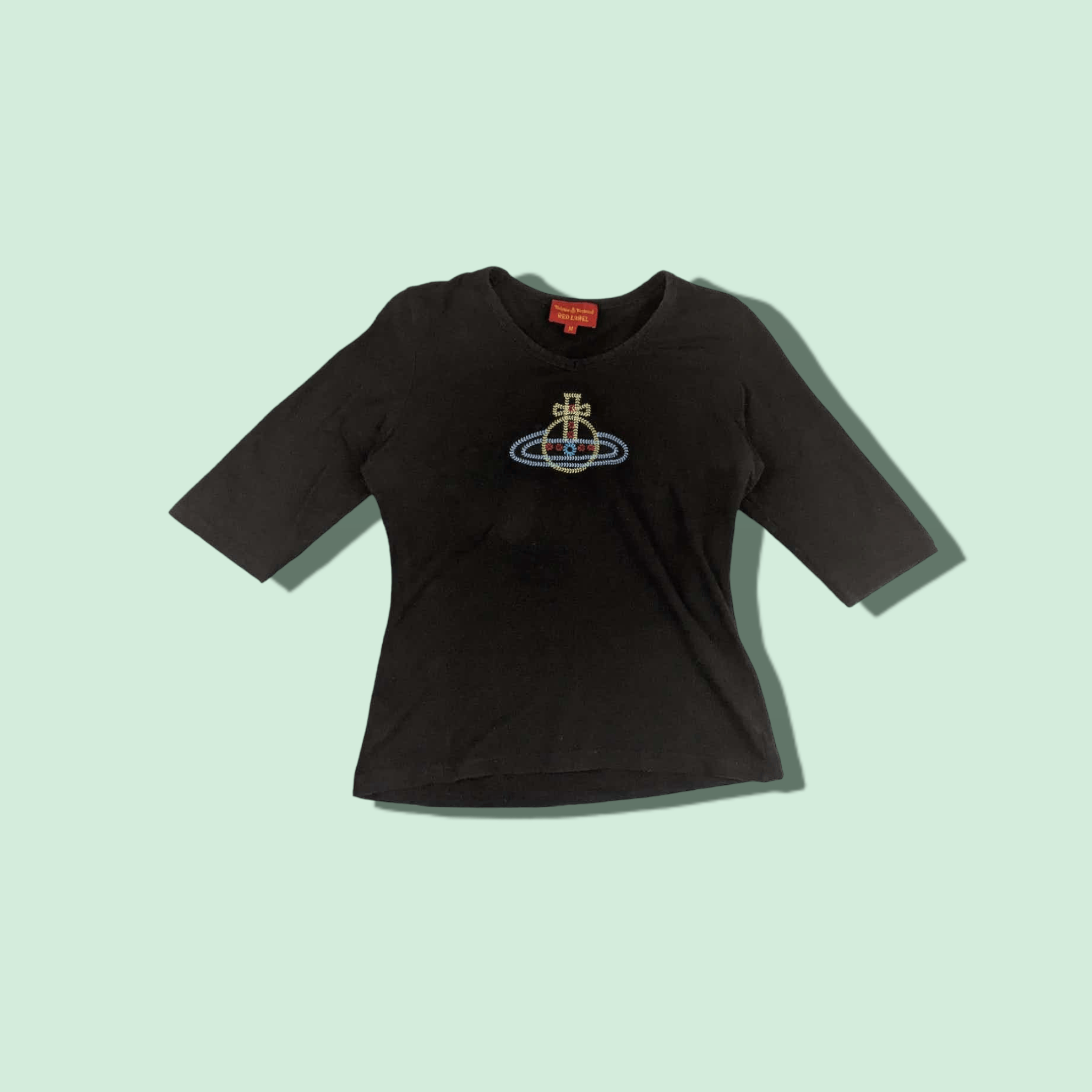 Vivienne Westwood VIVIENNE WESTWOOD Punk Cross T-Shirt Size M / US 6-8 / IT 42-44 - 1 Thumbnail
