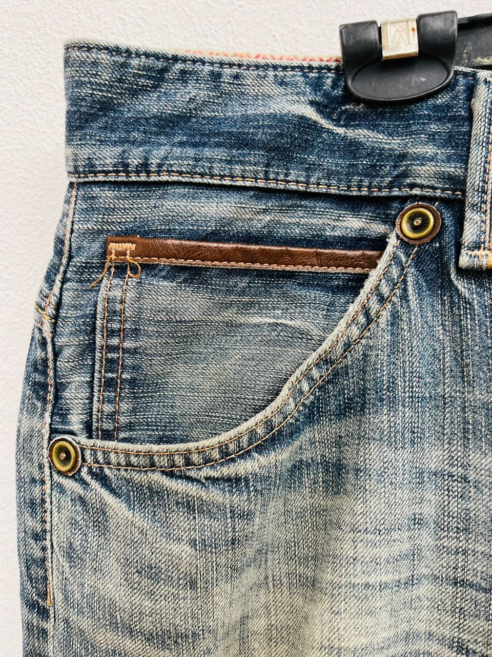 Edwin × Japanese Brand Vintage Edwin Exclusive XV Distressed Japanese Fashion Style Size US 35 - 9 Thumbnail