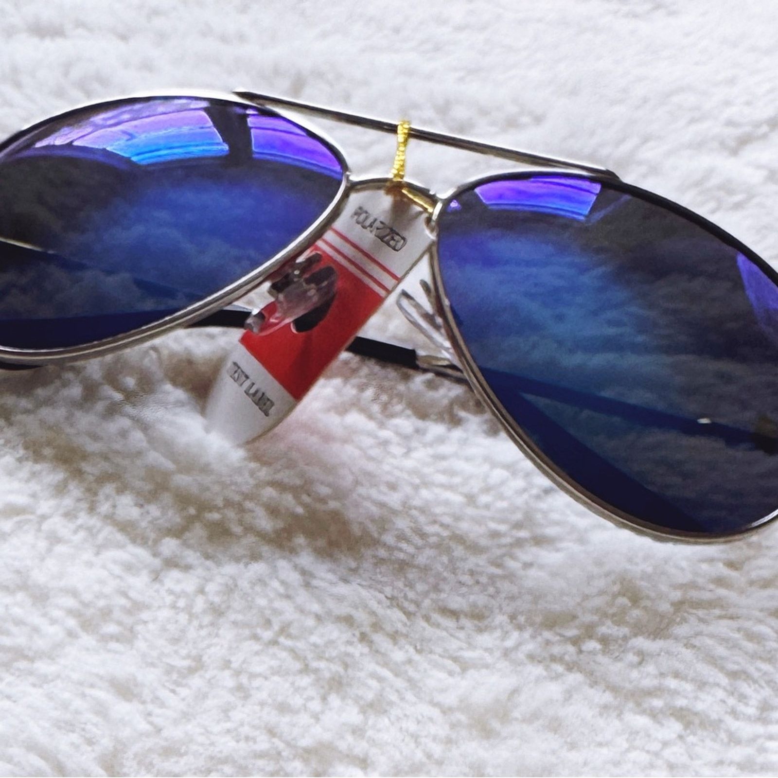 Other Freya Blue w/Silver Rim Mirrored Sunglasses Size ONE SIZE - 1 Thumbnail