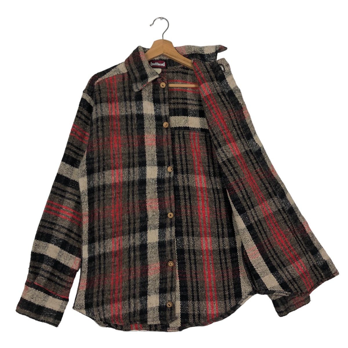Japanese Brand 🔥80s Vintage Wool Flannel Jacket Bullhead USA Tartan Design Size US M / EU 48-50 / 2 - 8 Thumbnail
