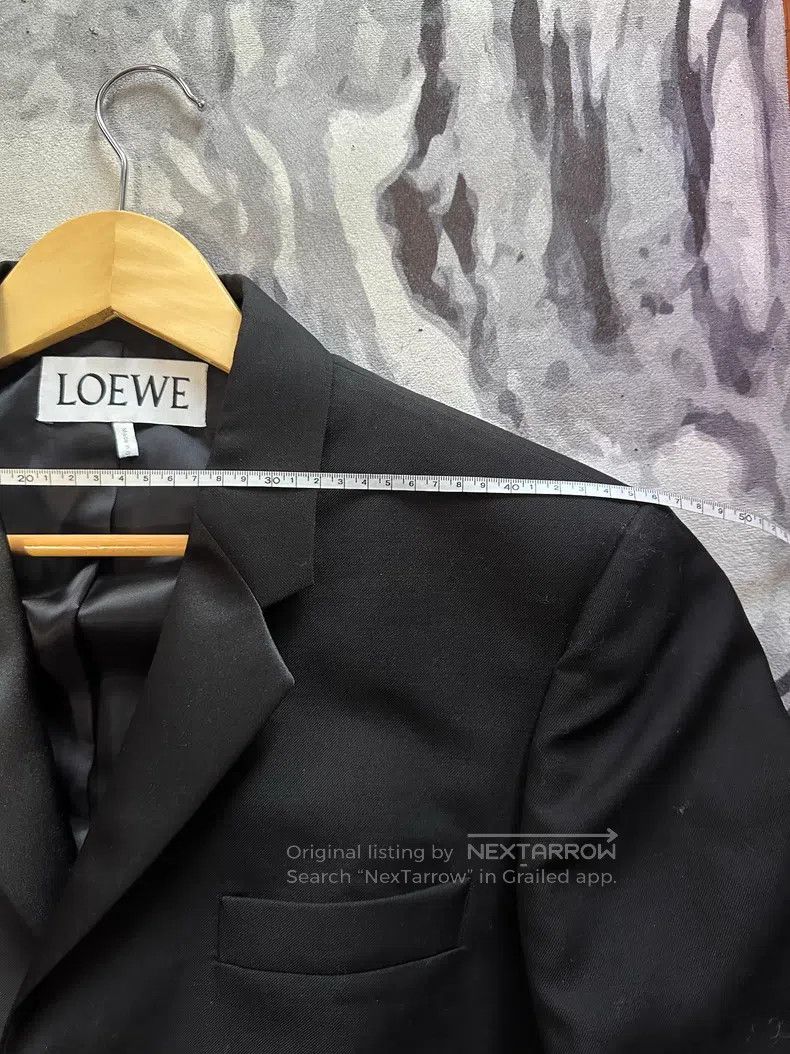 Loewe Loewe Black Suit Jacket Size 46L - 6 Thumbnail