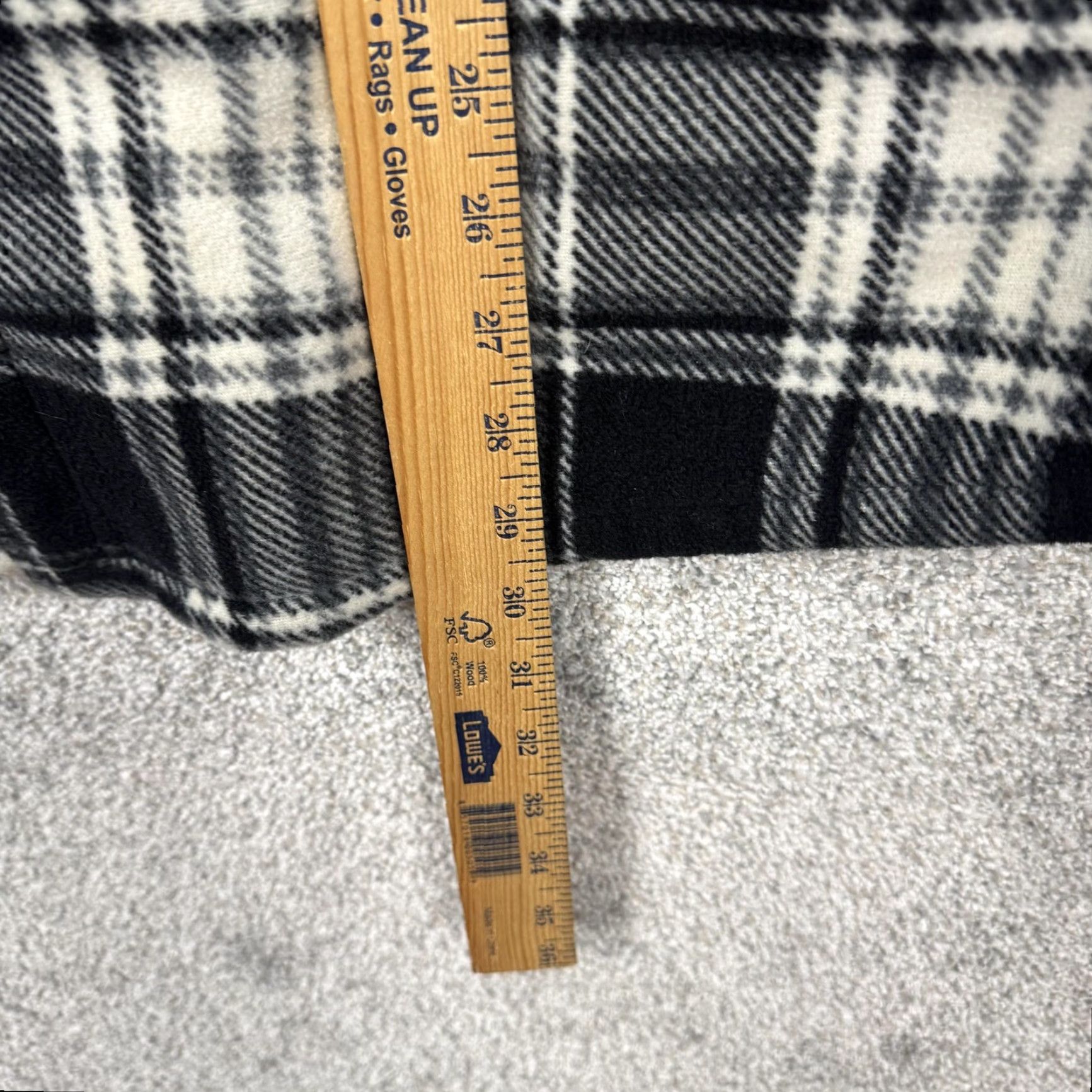 Vintage Boston Traders Jacket XL Black White Fleece Sherpa Lined Grunge Outdoors Shacket Size US XL / EU 56 / 4 - 3 Thumbnail
