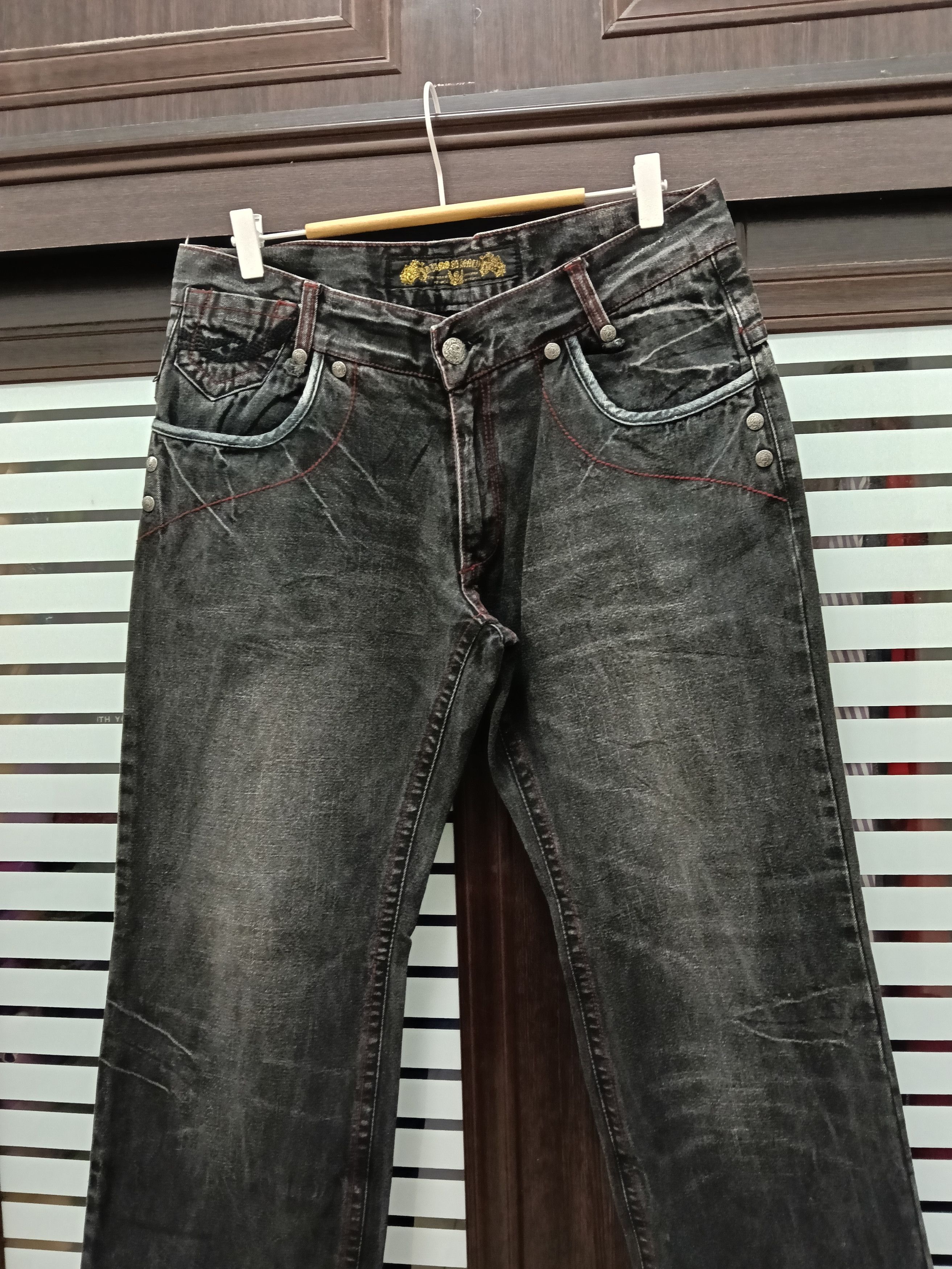 14th Addiction 💥Flared Diamond Honey Japanese Denim💥 Size US 34 / EU 50 - 4 Thumbnail