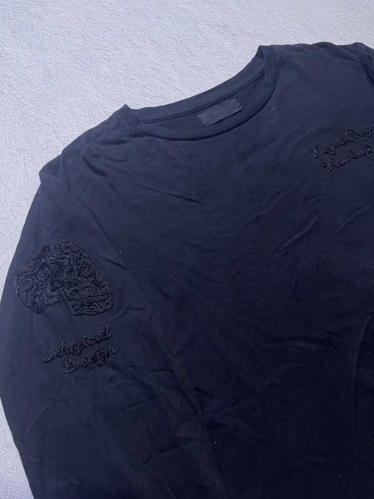 Japanese Brand Y2K HOSU ATPD long sleeve t-shirt with embroidery motif Size US L / EU 52-54 / 3 - 6 Thumbnail