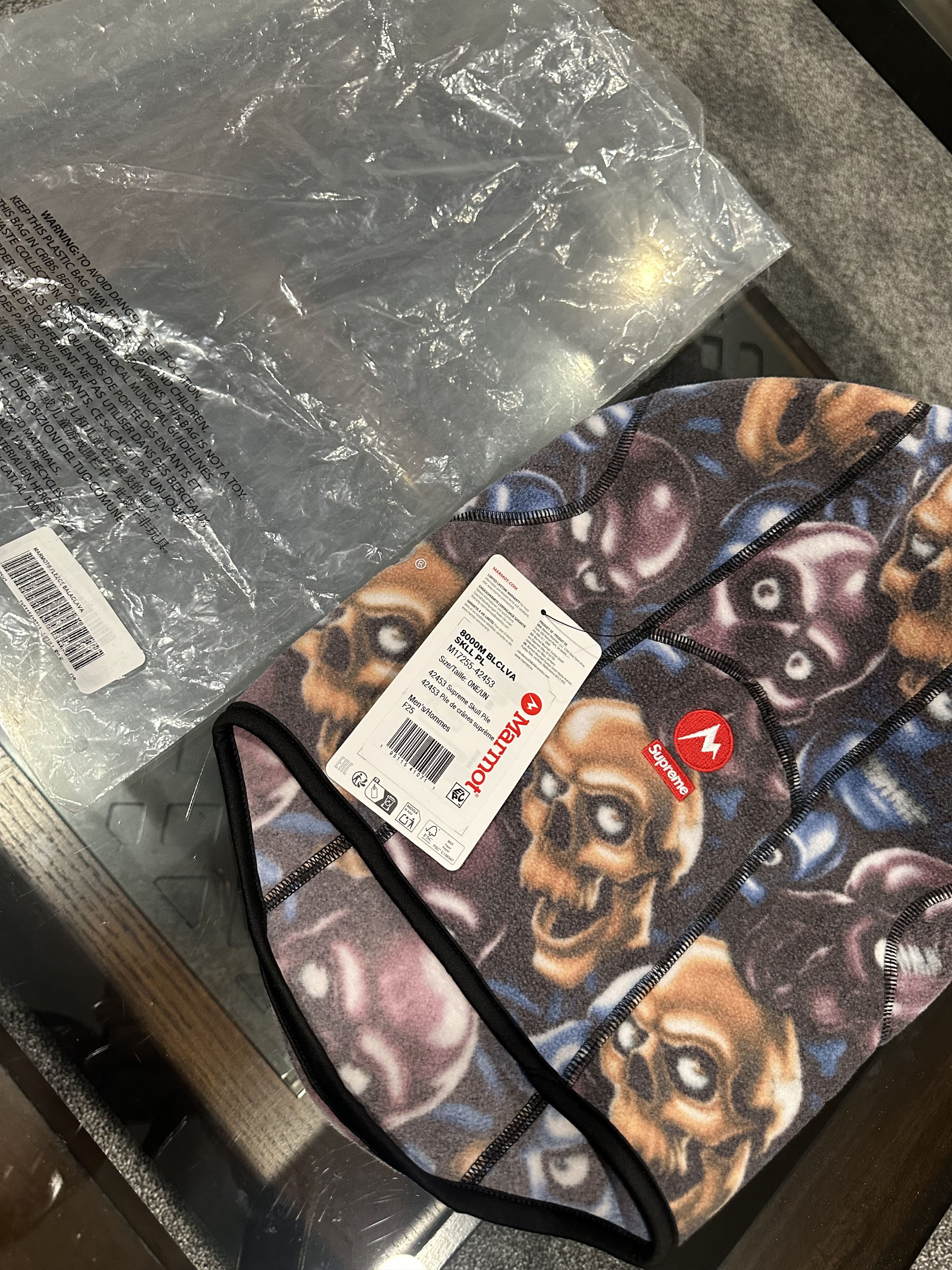 Supreme Supreme®/Marmot® Fleece Balaclava DSWT Size ONE SIZE - 4 Thumbnail