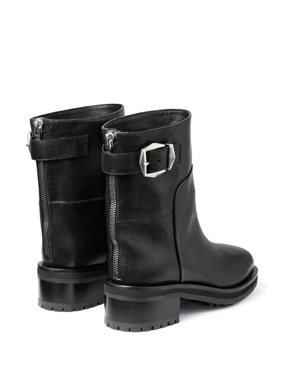 Jimmy Choo o1y0326 Ankle Boots in Black Size US 5.5 / IT 35.5 - 2 Thumbnail