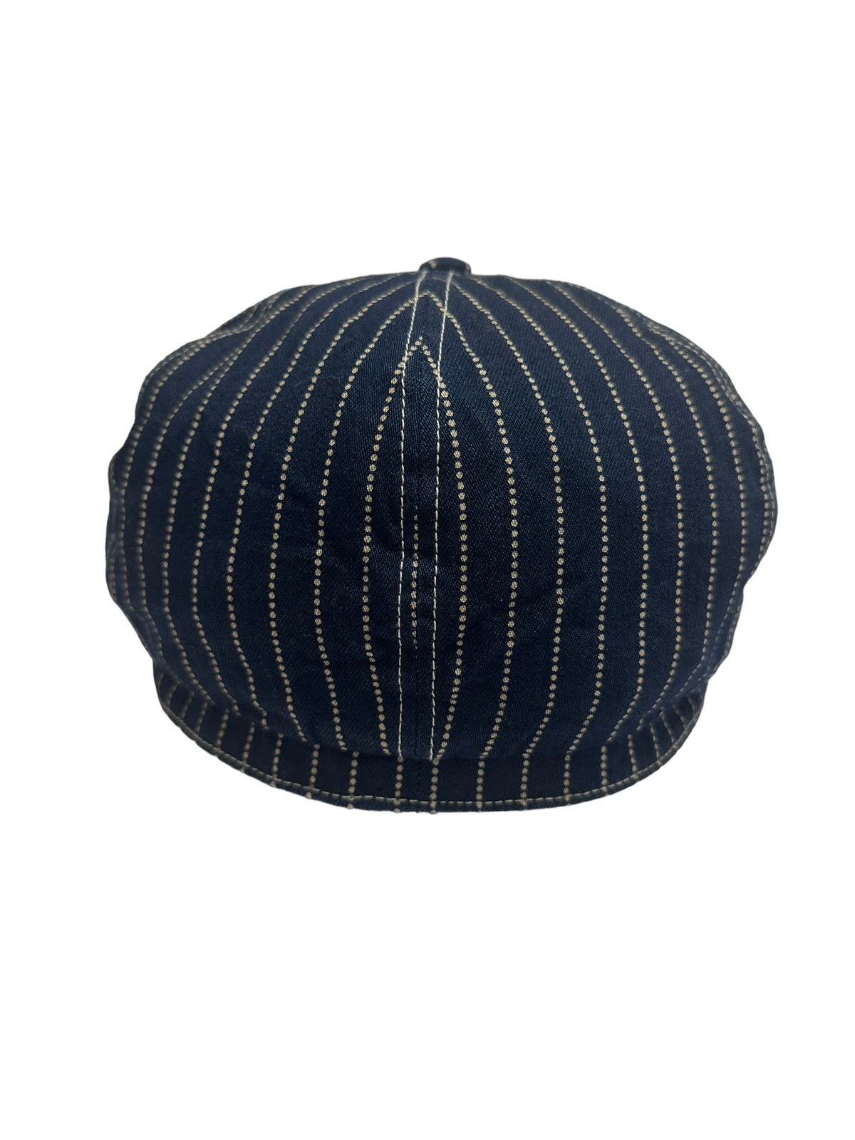 Sugar Cane × Toyo Enterprises × Vintage RARE ‼️ Sugar Cane Wabash Stripe Apple Jack Cap Size ONE SIZE - 7 Thumbnail