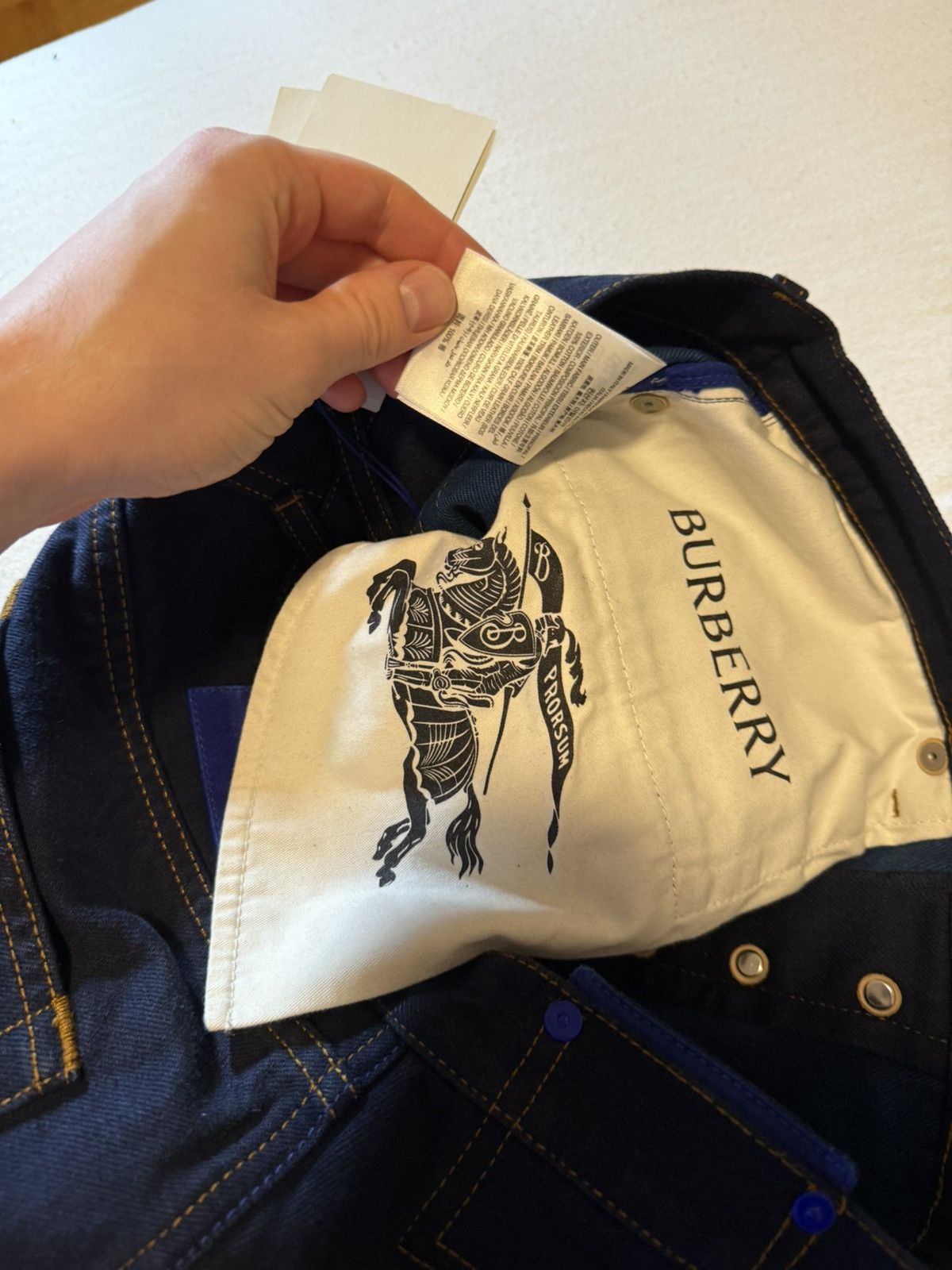 Burberry Burberry straight leg jeans Size US 30 / EU 46 - 10 Thumbnail