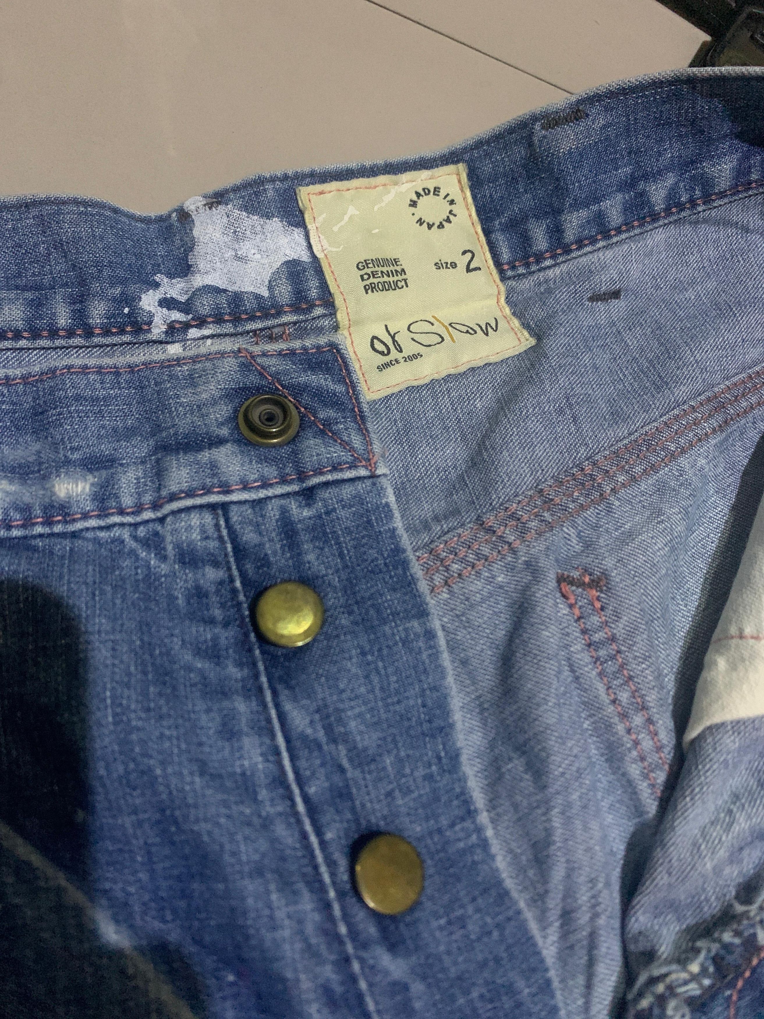 Japanese Brand × Orslow Denim pants orslow patchwork Size US 30 / EU 46 - 7 Thumbnail