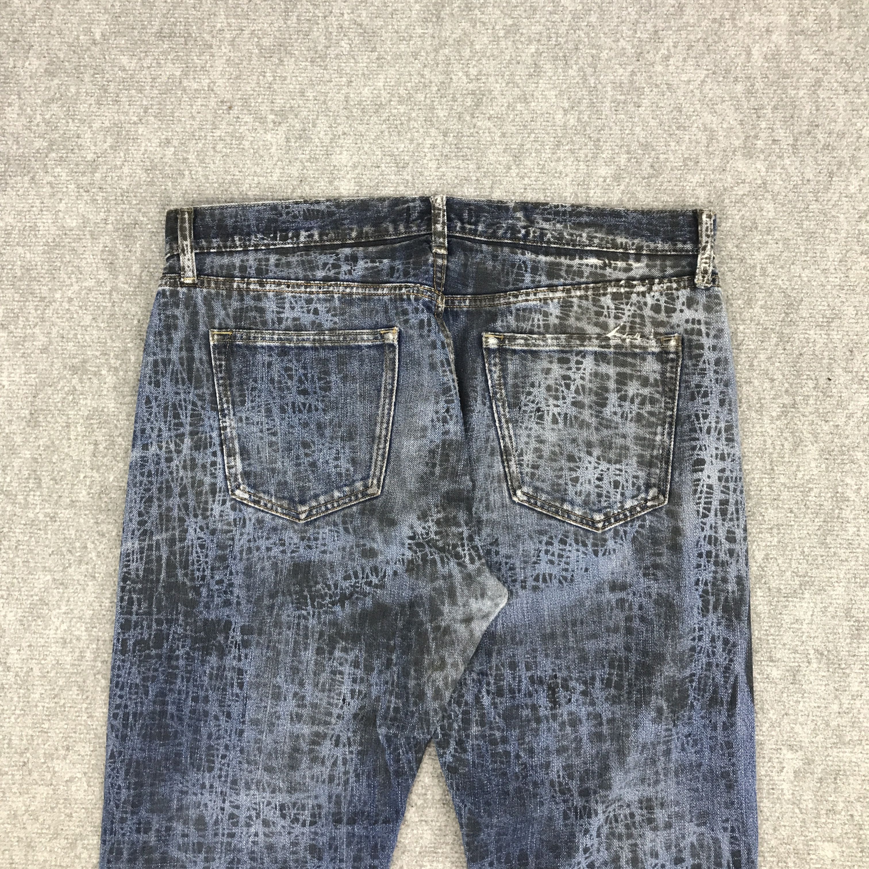 Japanese Brand × Jun Takahashi × Uniqlo JAPAN PUNK STYLE UNIQLO JEANS DENIM PANTS Size US 35 - 5 Thumbnail