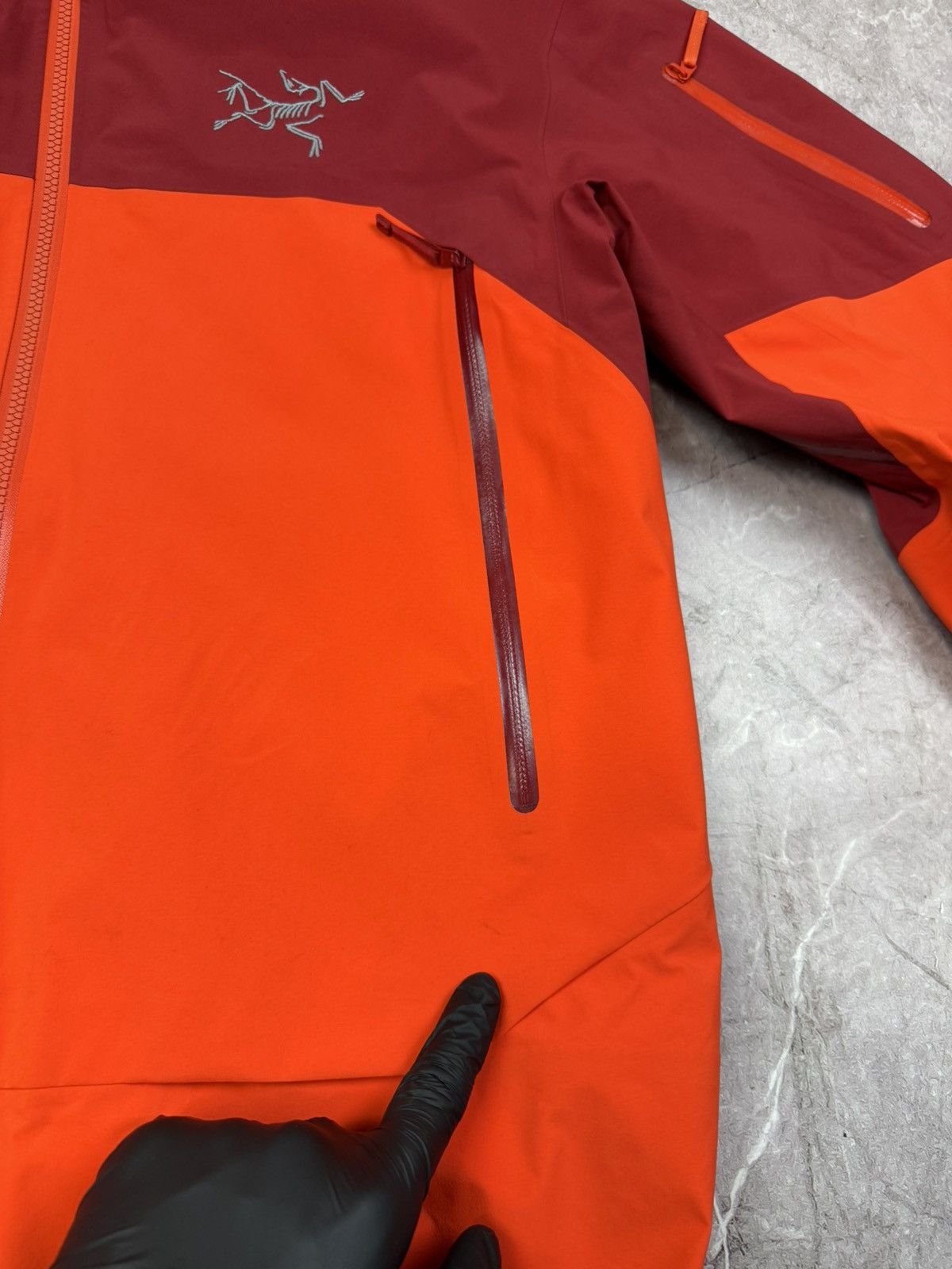Arc'teryx Arcteryx rush jacket Red/Orange Large Goretex pro Recco Size US L / EU 52-54 / 3 - 11 Thumbnail
