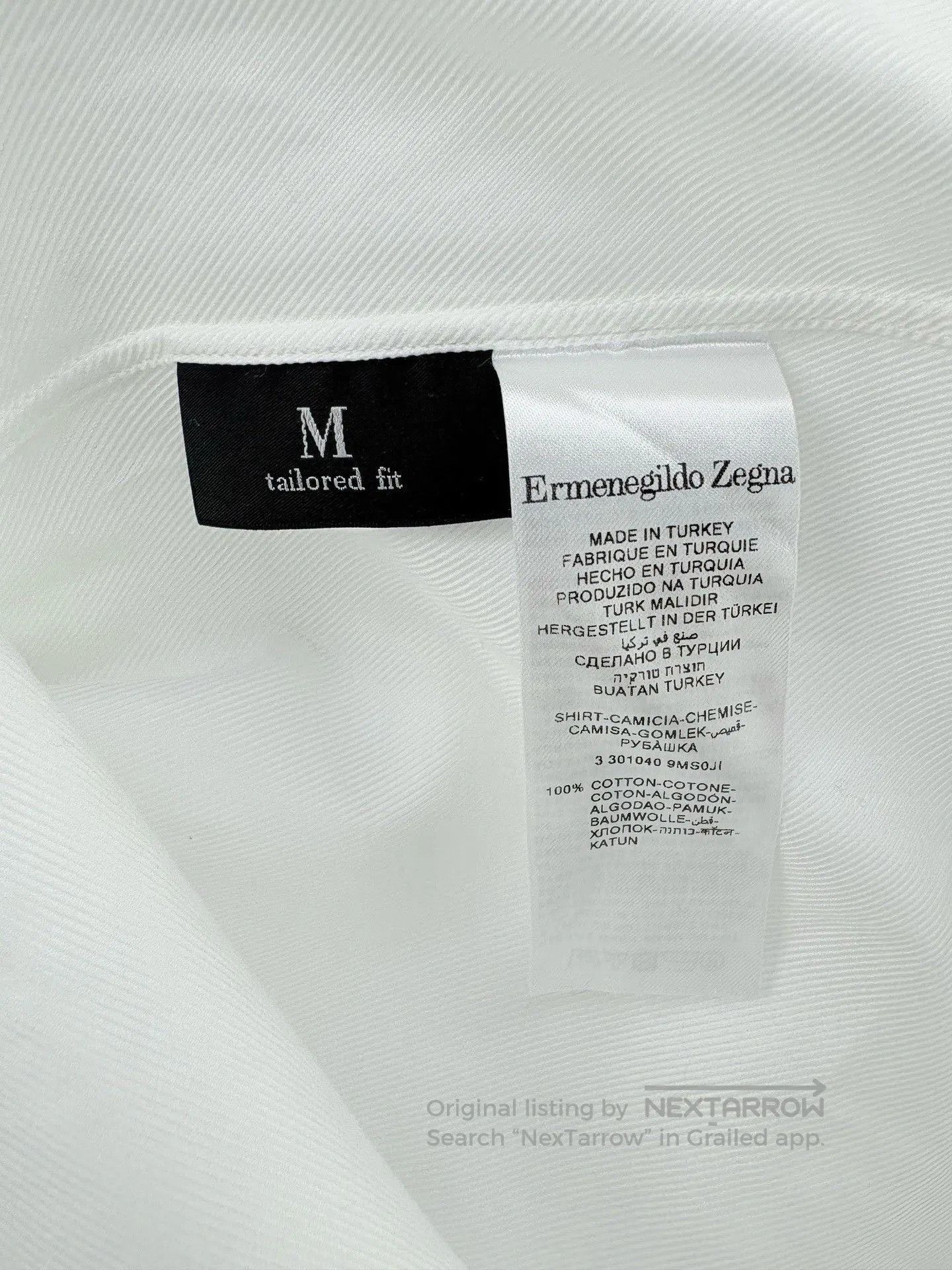 Ermenegildo Zegna Ermenegildo Zegna Long Sleeve Shirt. Size US XS / EU 42 / 0 - 4 Thumbnail