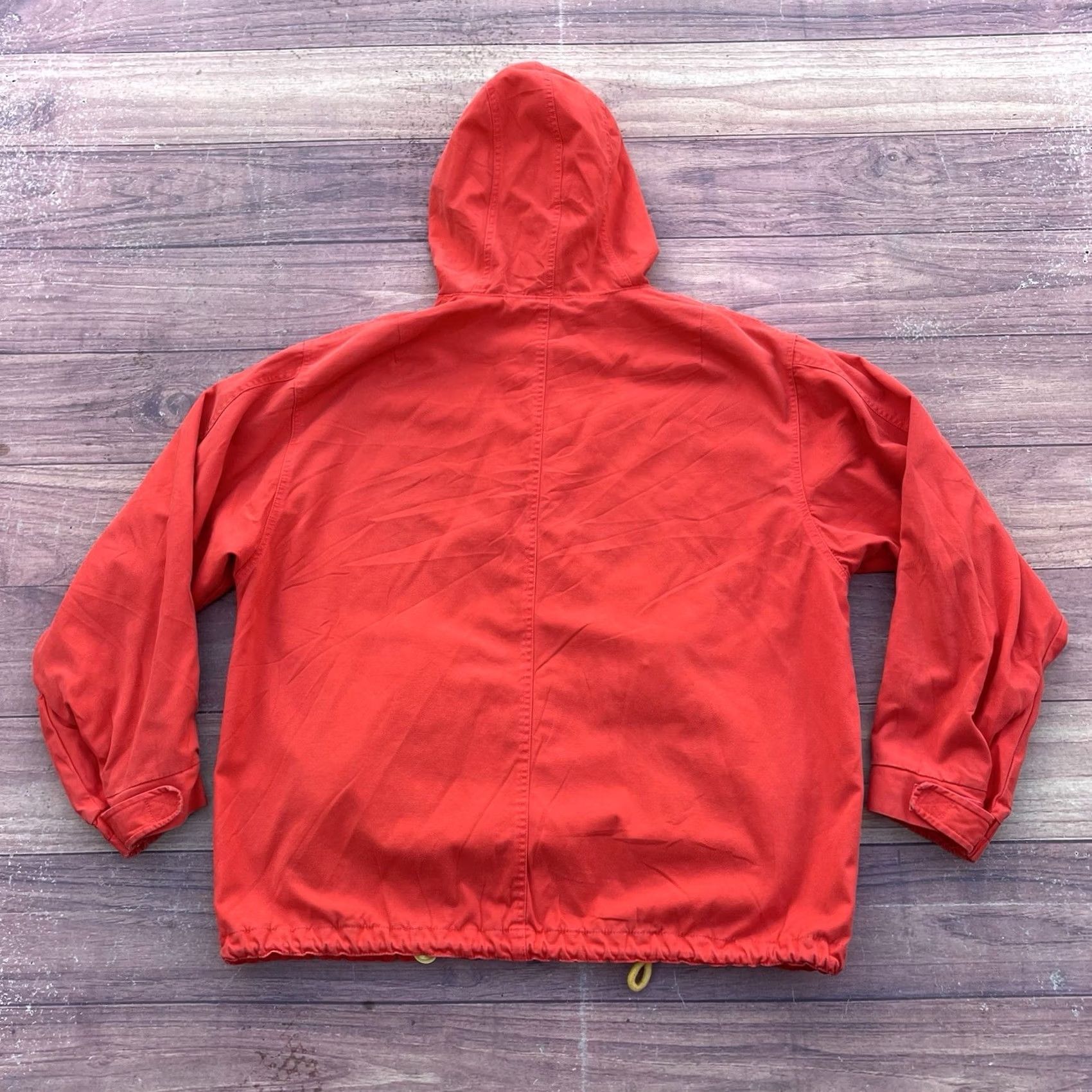 Gap VINTAGE Gap Mens Jacket Hooded 90s Y2K Red Full Zip Cotton Lined Full Zip Hooded M 56 29 in 25.5 in Size US M / EU 48-50 / 2 - 7 Thumbnail