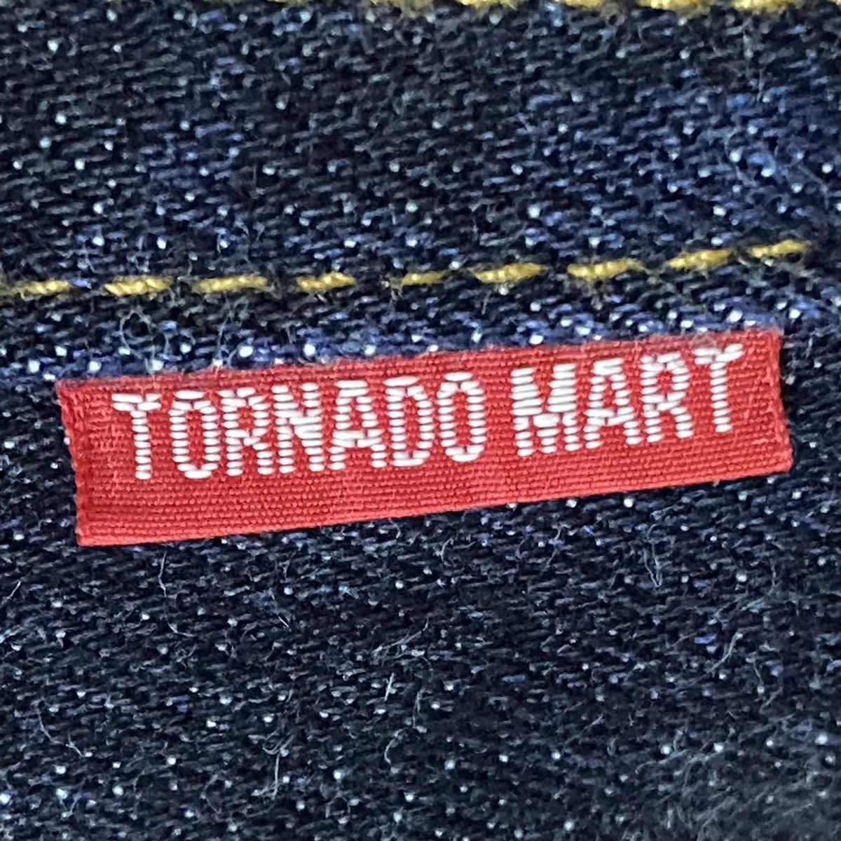 14th Addiction Rare Design Vintage Japanese Brand Tornado Mart Jeans 2000s Size US 31 - 10 Thumbnail